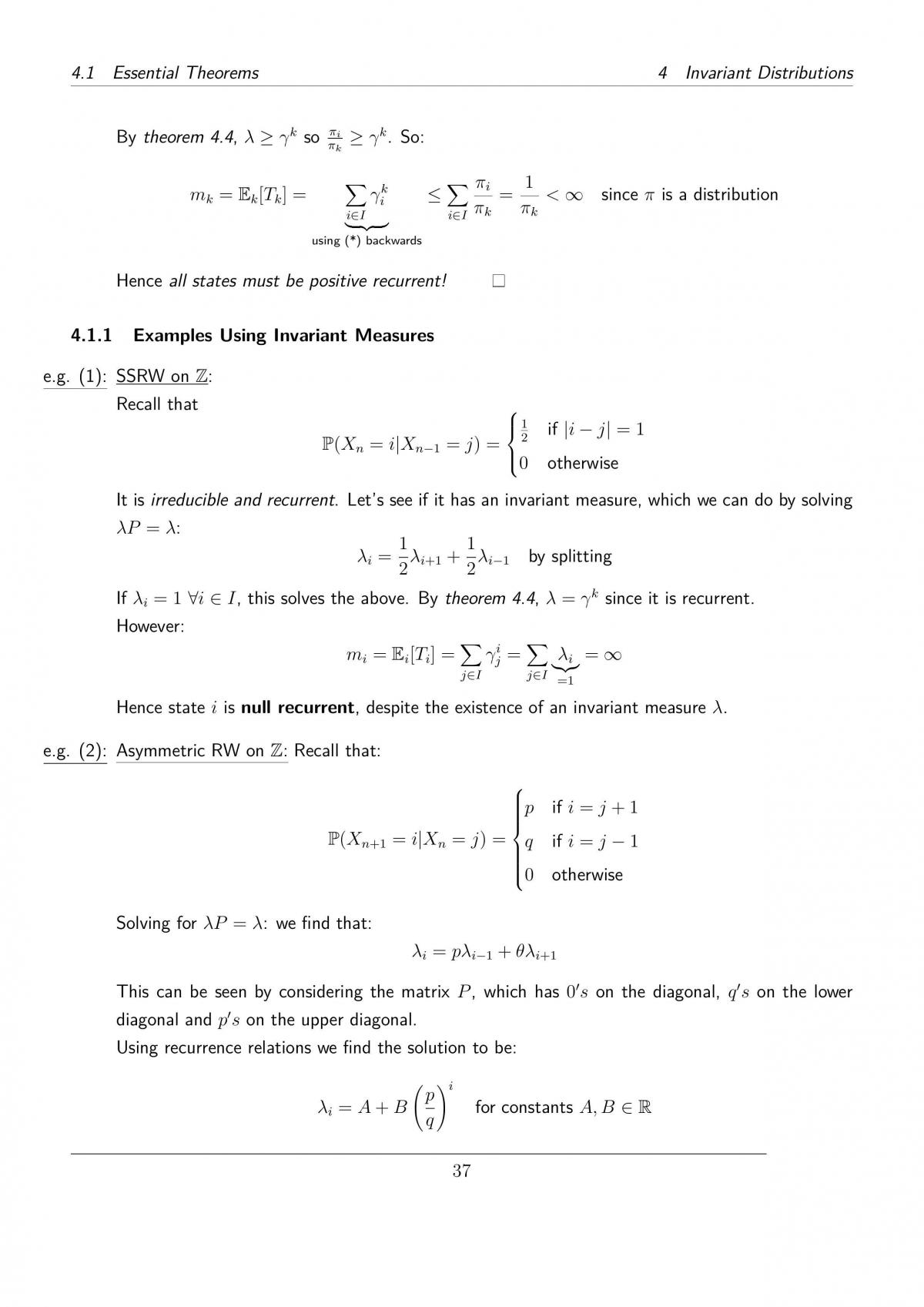 ST202 Stochastic Processes Notes - Page 39