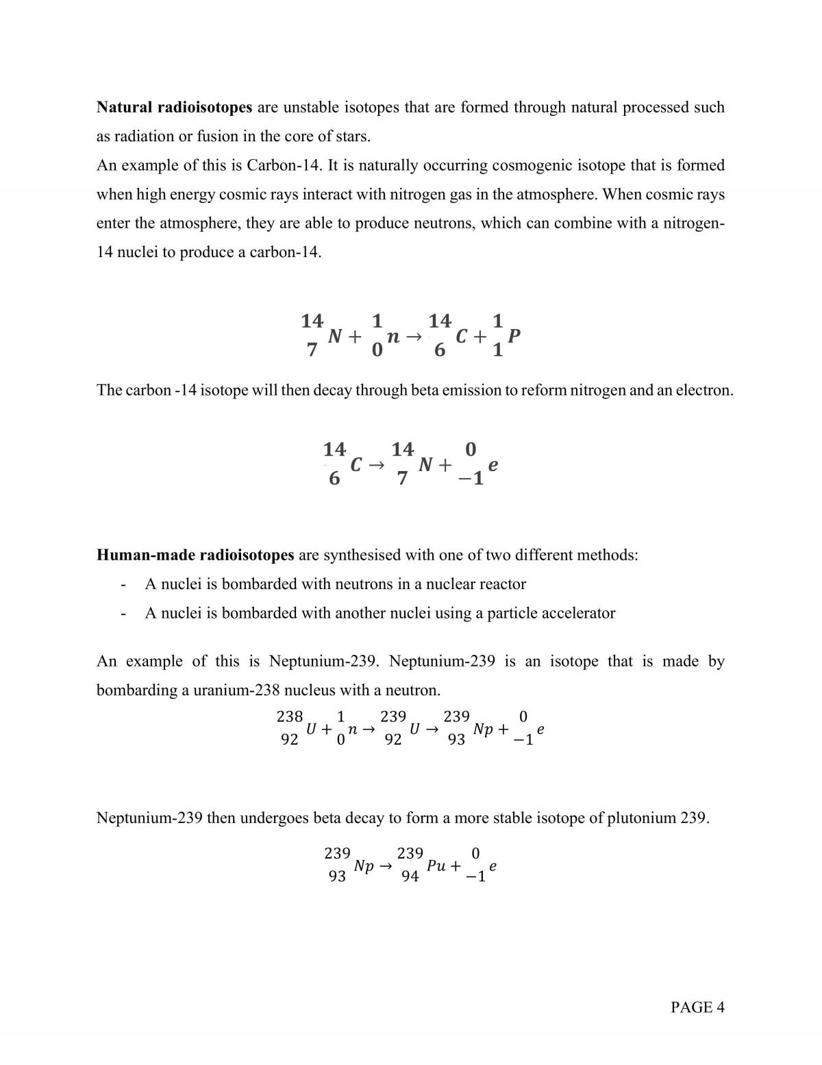 Depth Study - Isotopes and Technetium-99 - Page 5