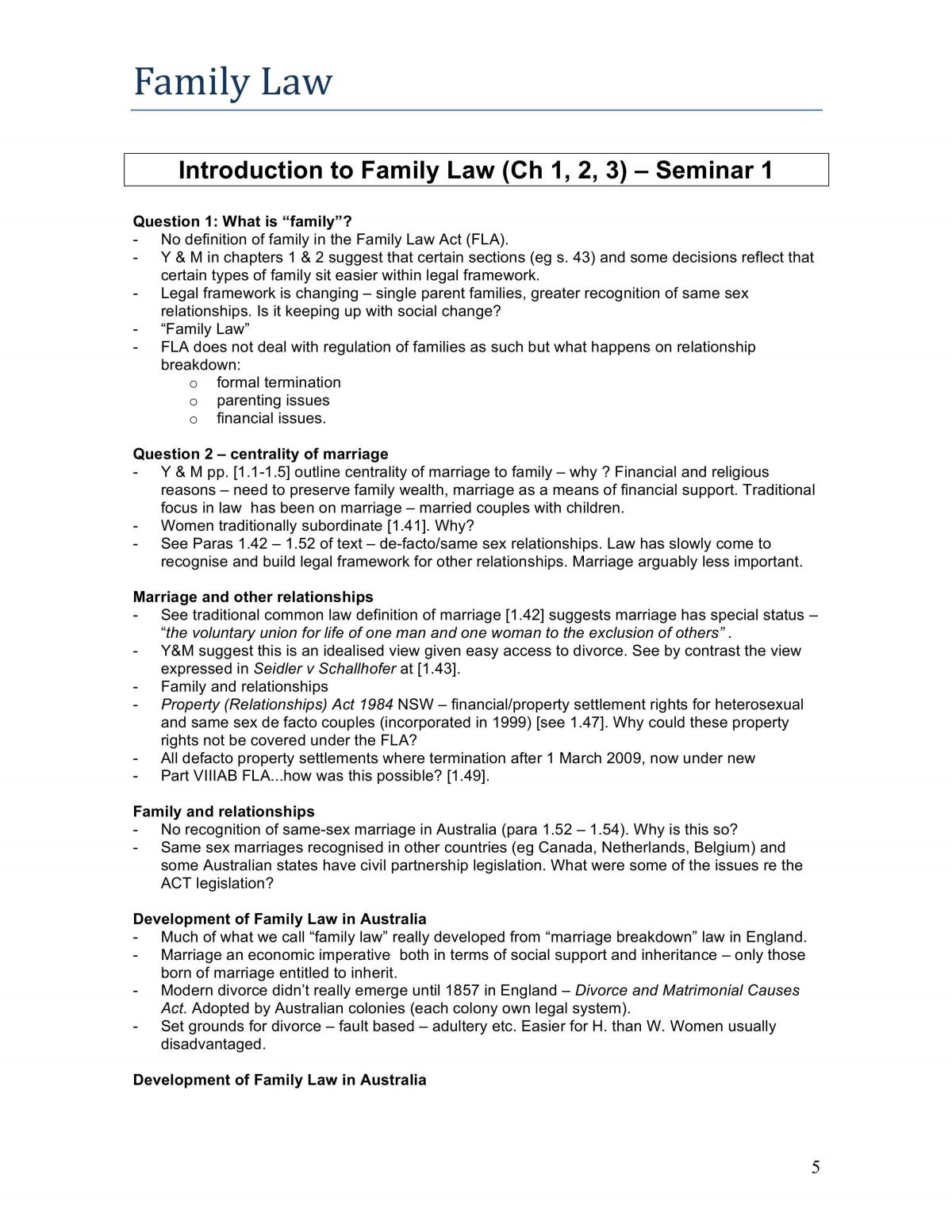 Family Law Notes - Page 5
