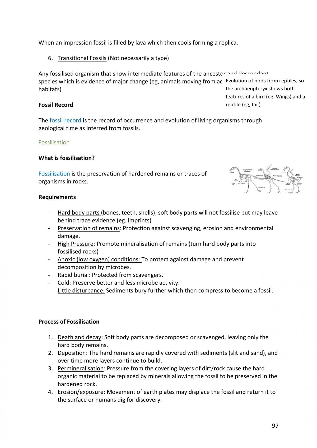 Unit 3 4 Biology Notes - Page 98