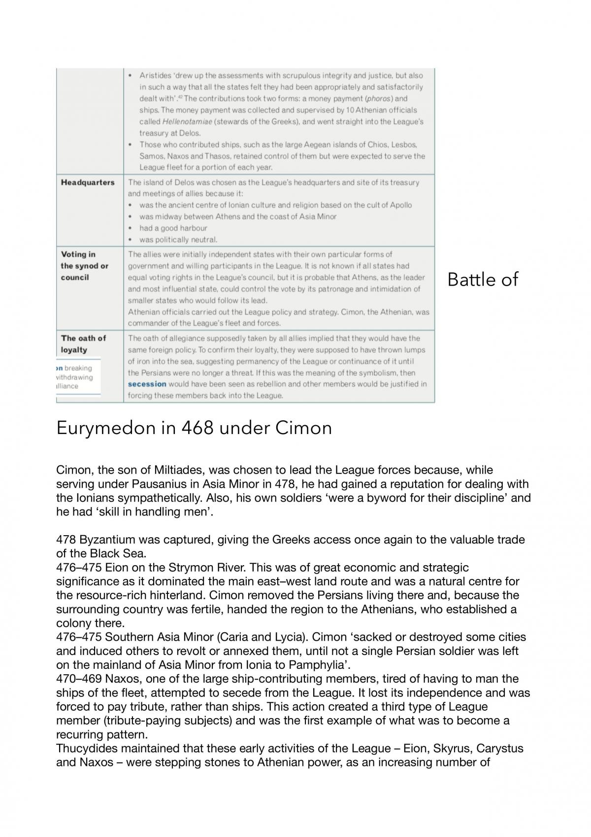 Full Greek World HSC Notes - Page 33