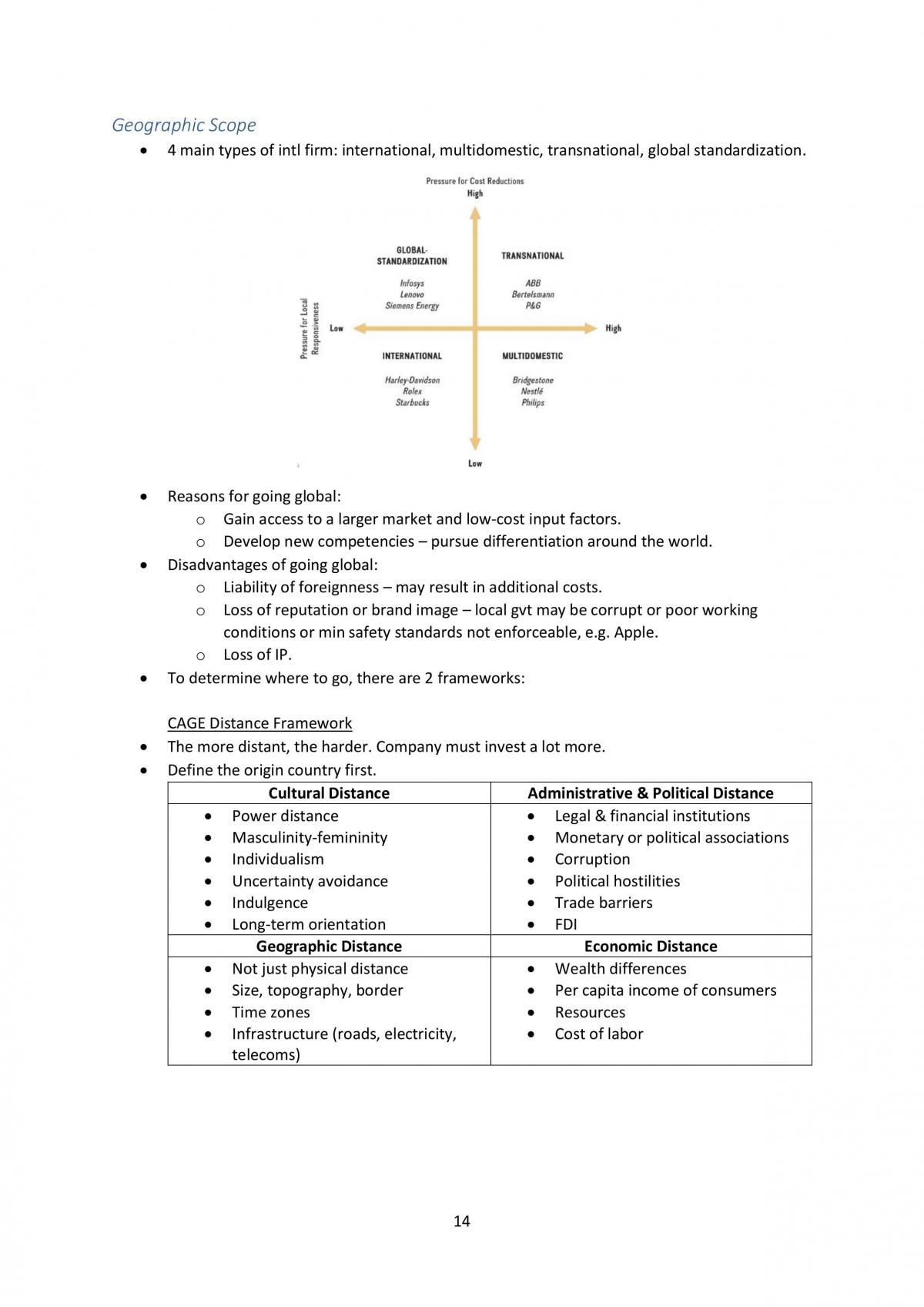 MGMT102 Strategy Study Notes - Page 15