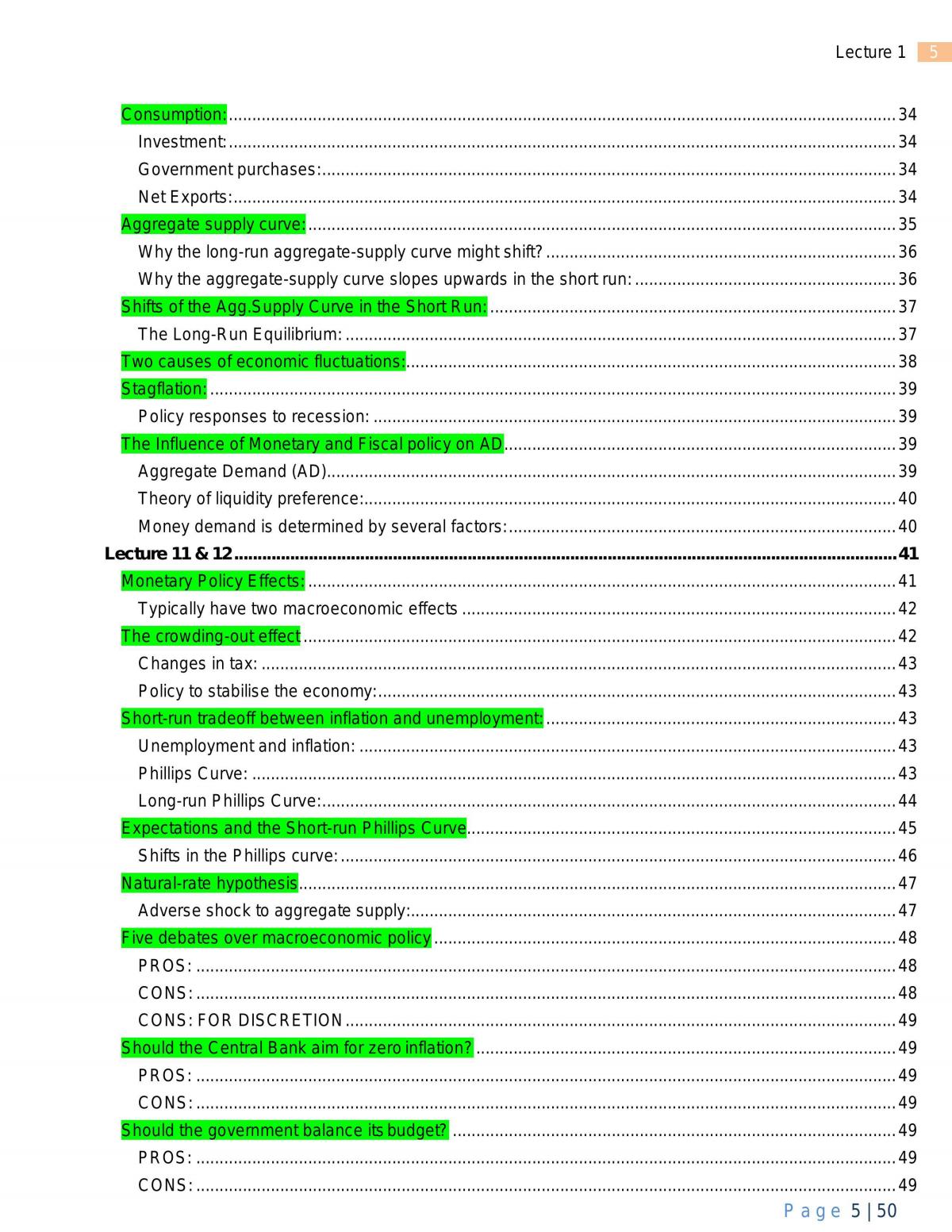 Full Modules Notes - Page 5