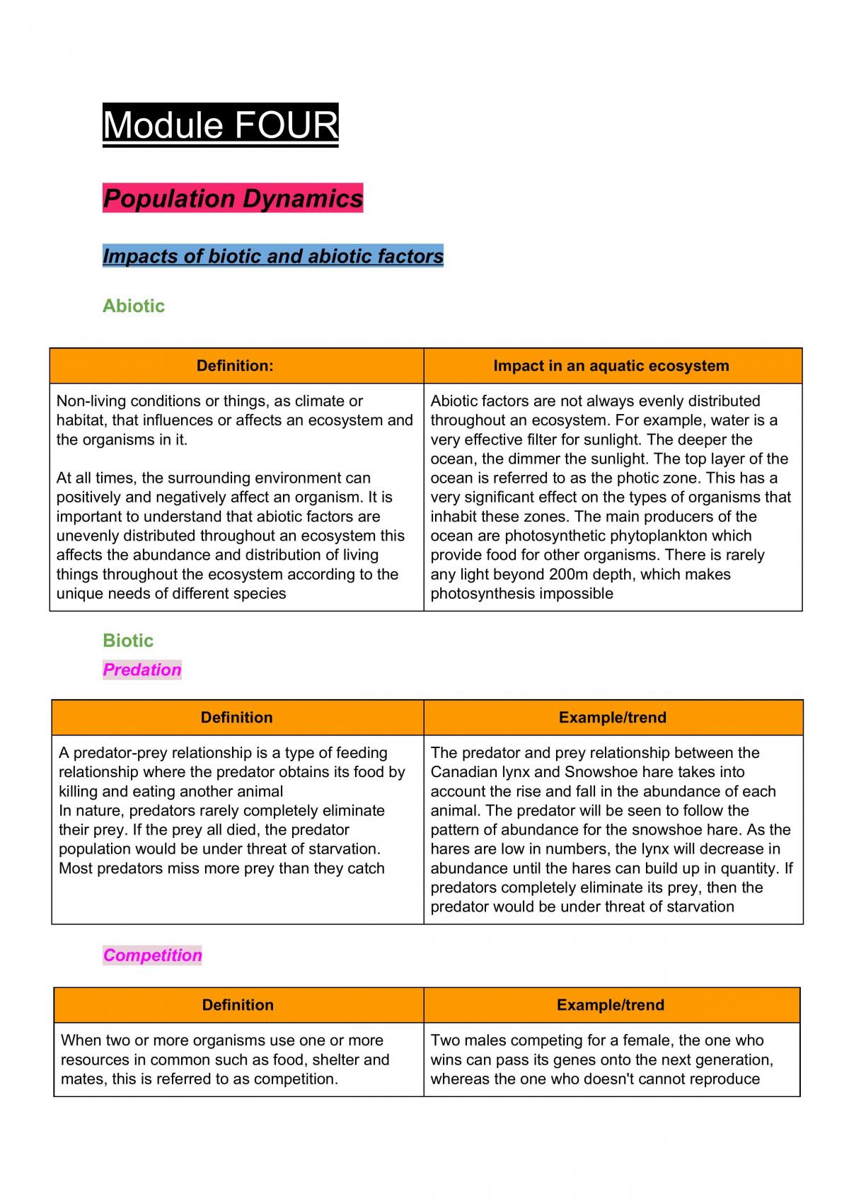Completed Preliminary Biology Notes - Page 36