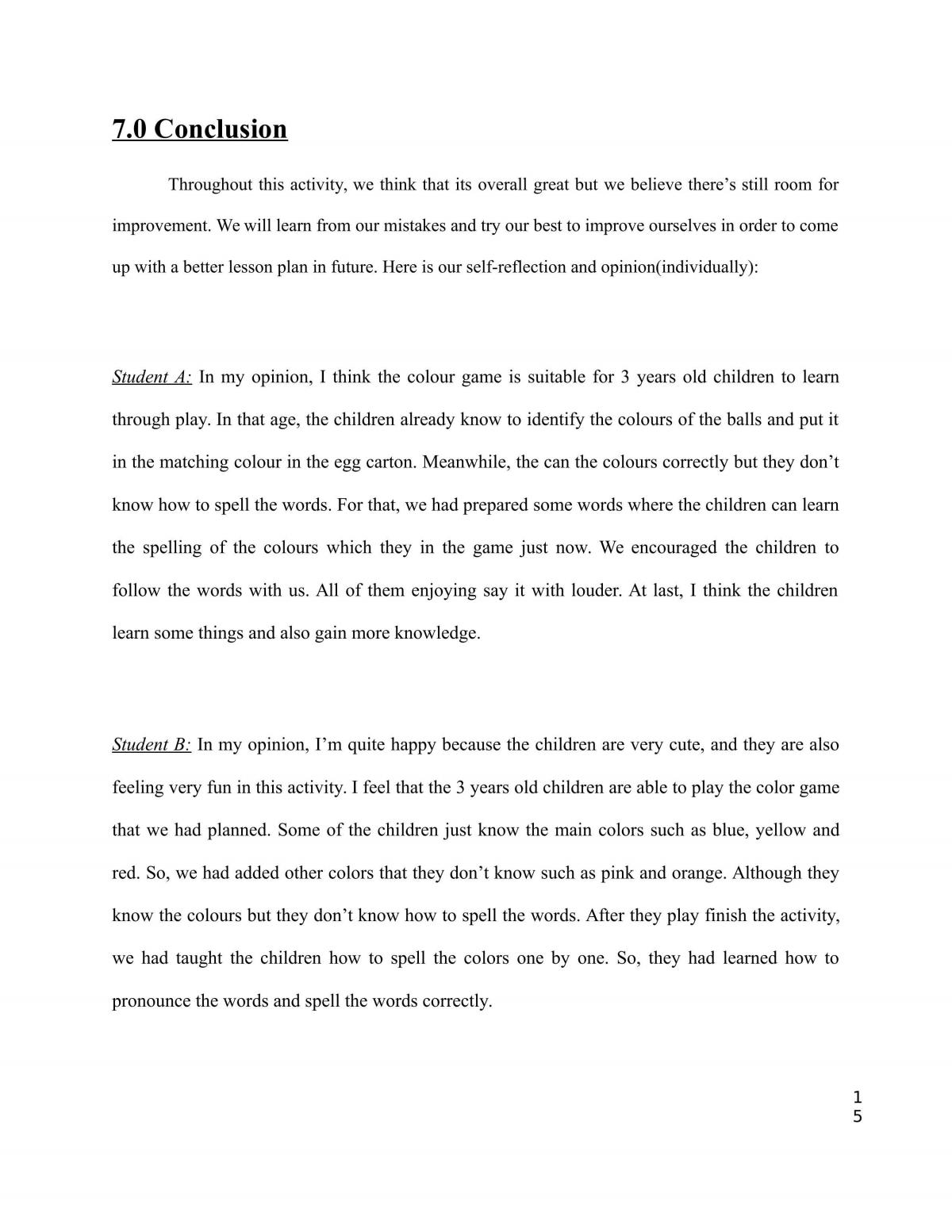 Assignment of Development of Young Children - Page 26