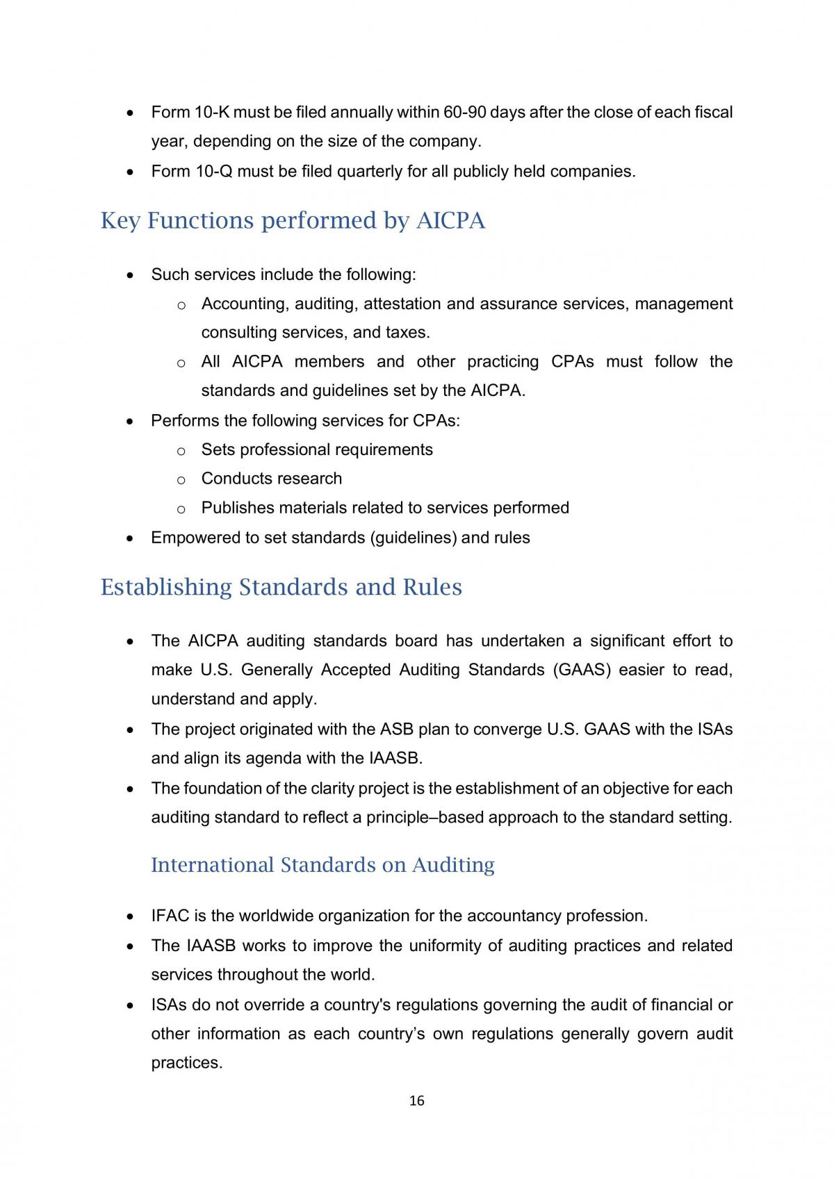 Audit and Assurance notes - Page 18