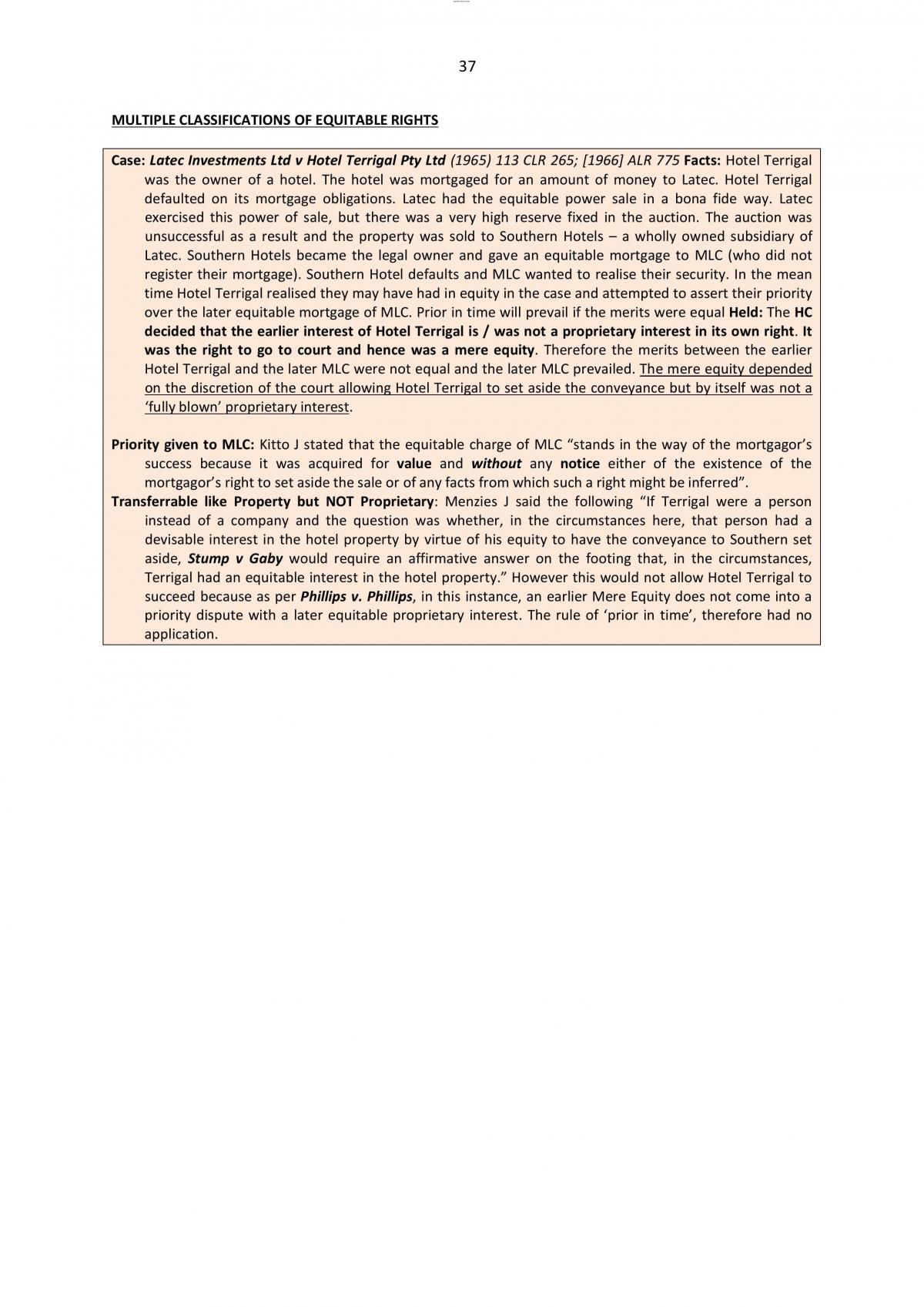 Equity and Trusts Notes - Page 38