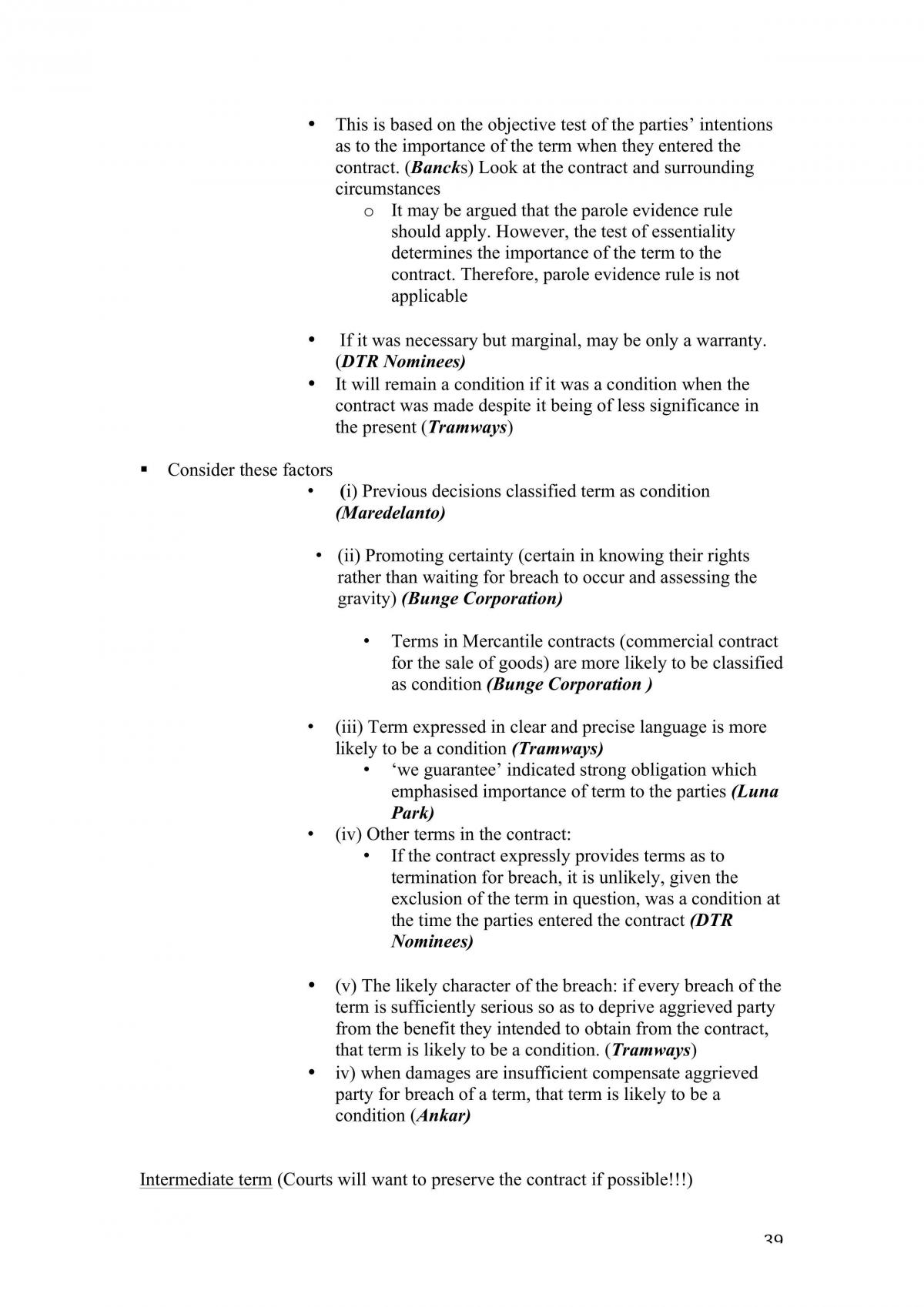 Contract Law Notes  - Page 39