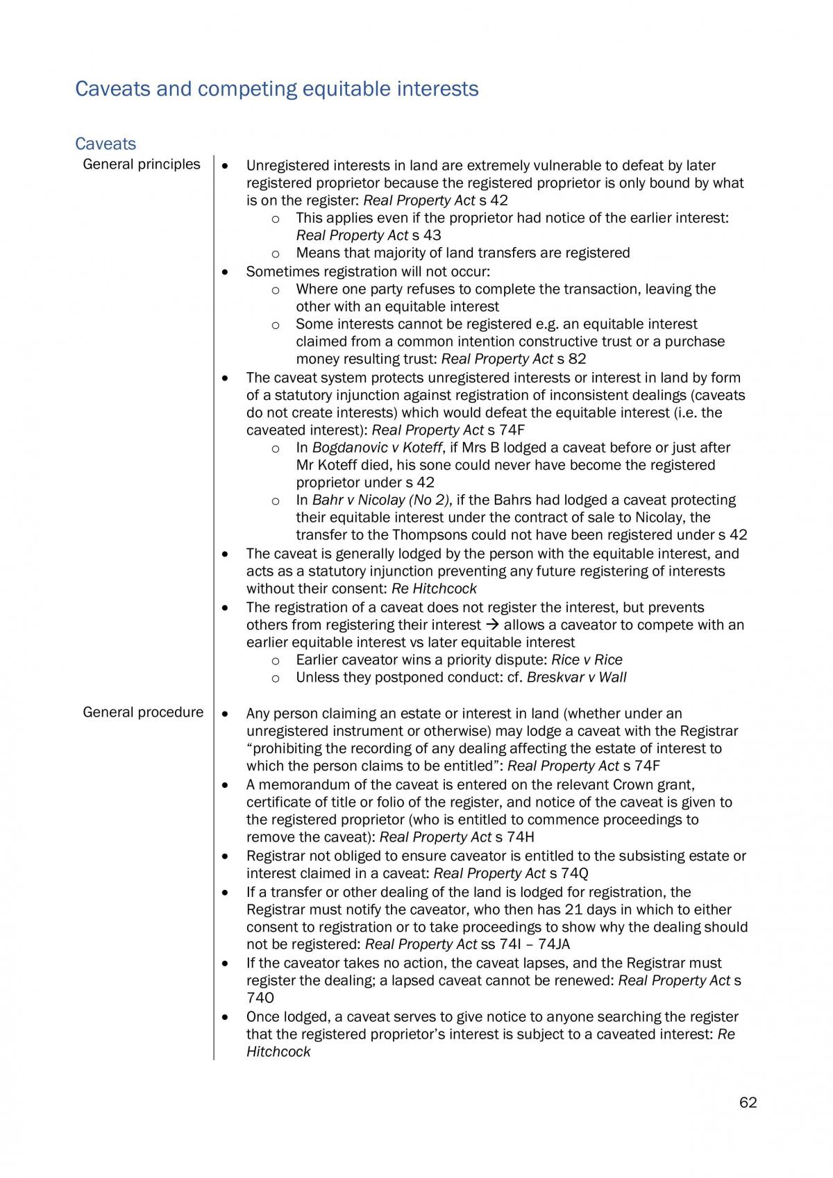 LAWS2383 Study Notes - Page 63