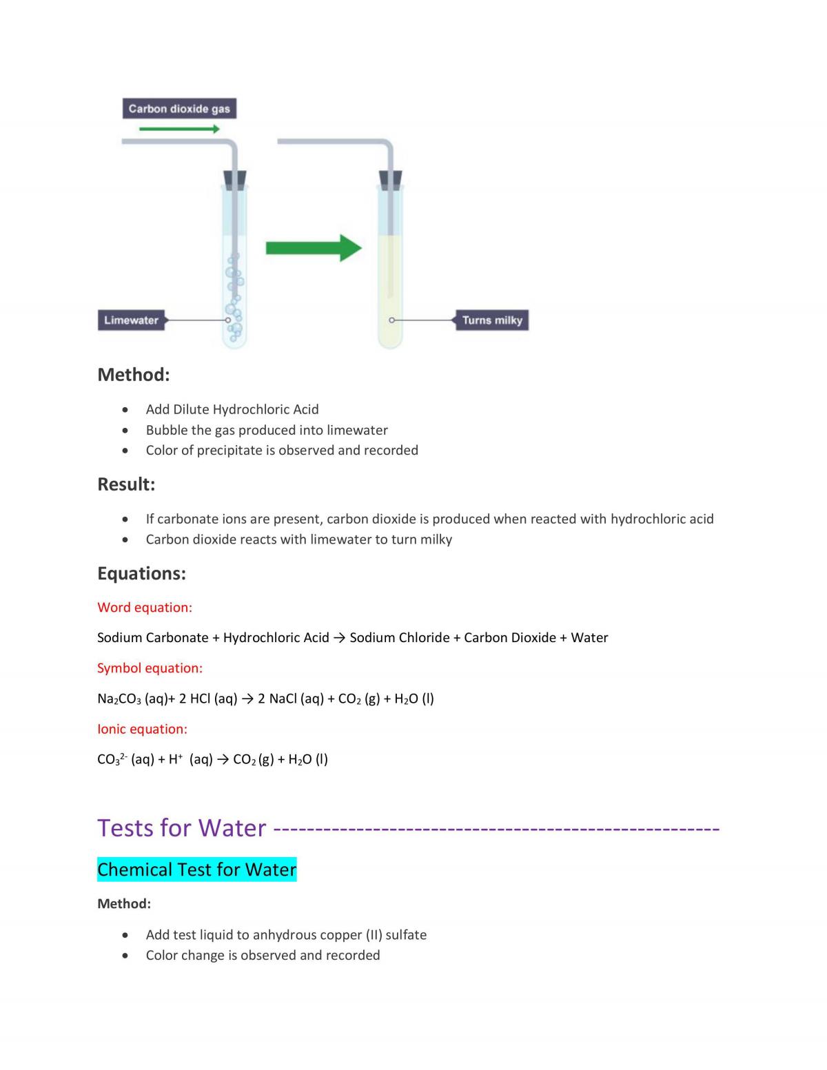 Complete Chemistry Study Notes GCSE Edexcel - Page 51