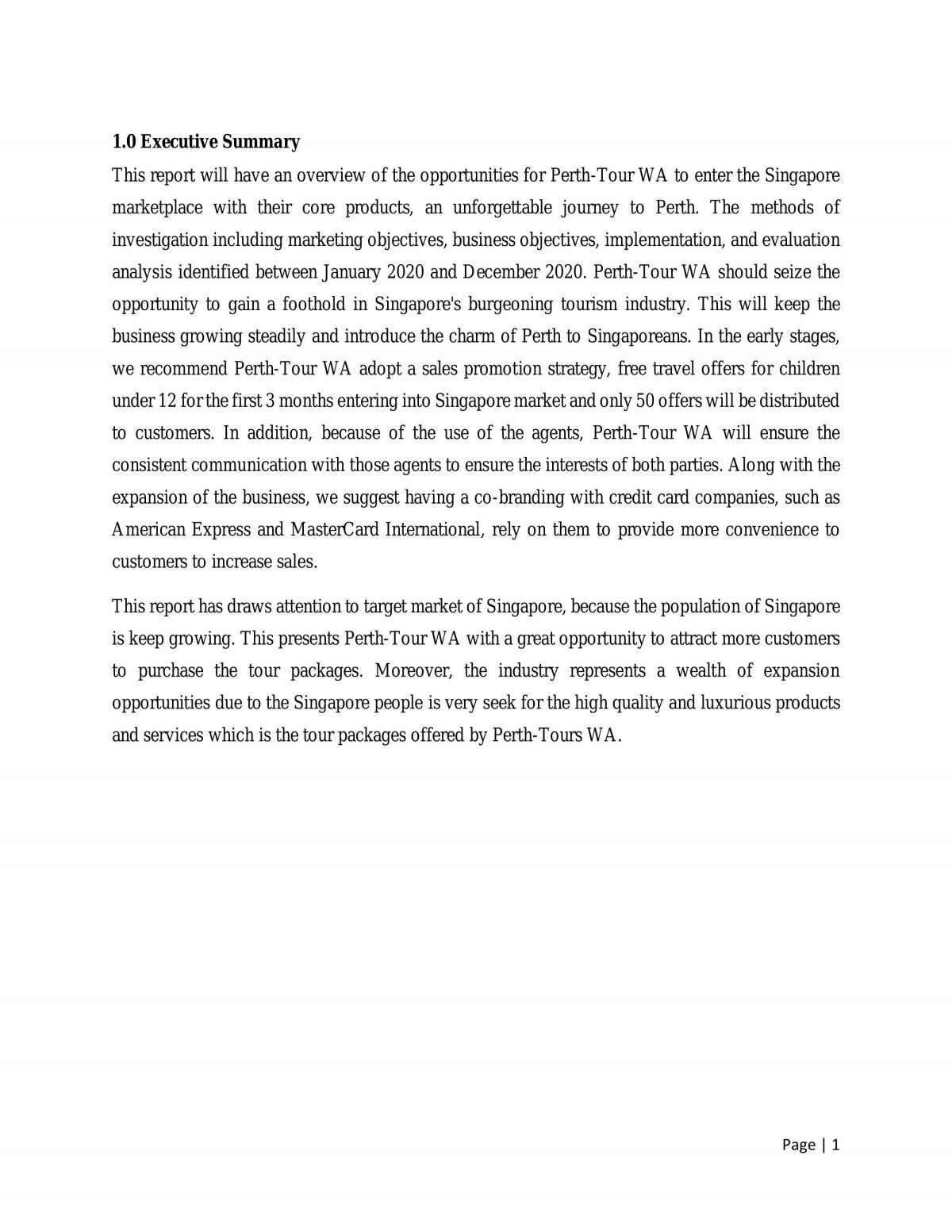 Feasibility Study - Page 5
