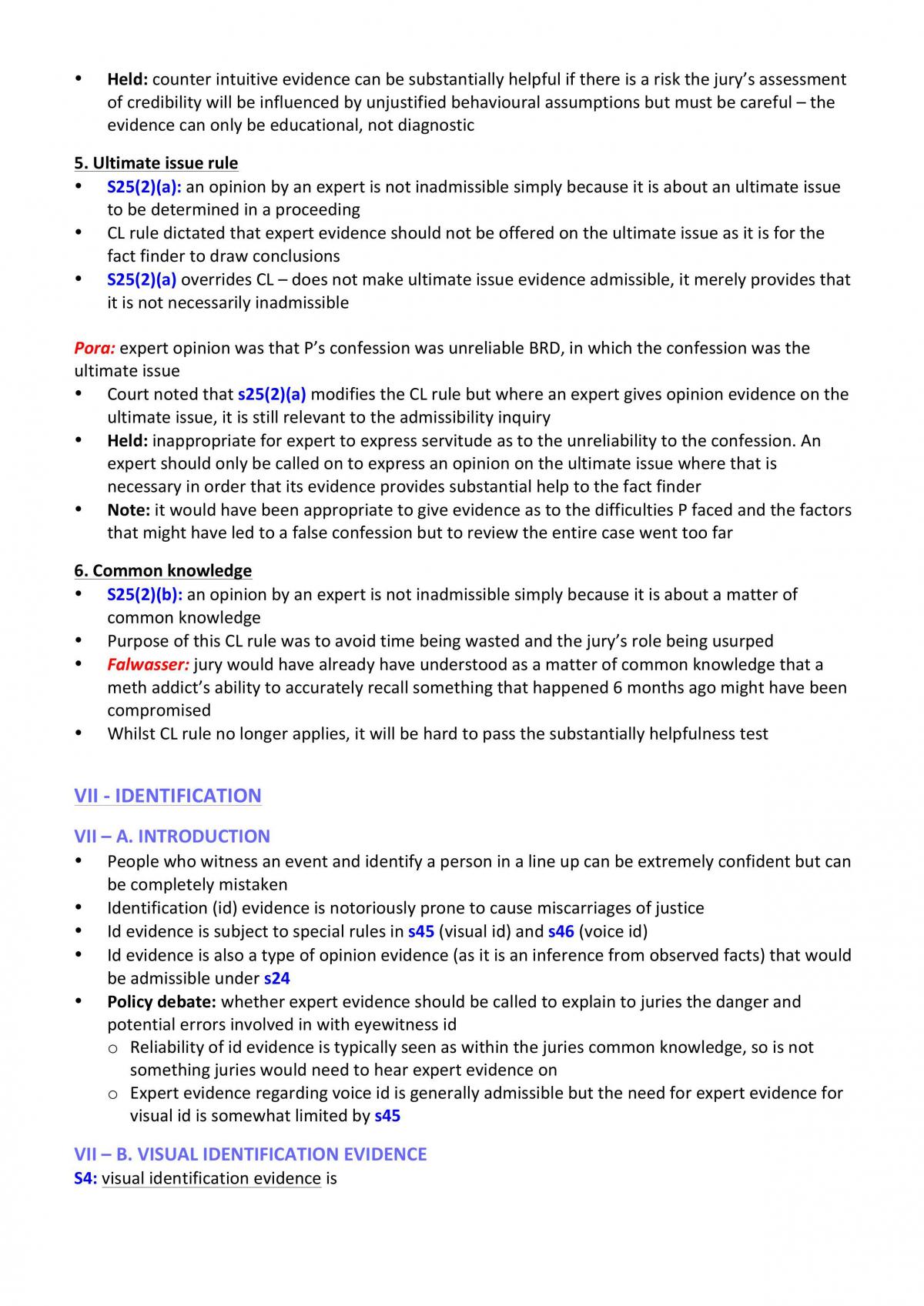 LAWS411 Summary Notes  - Page 24
