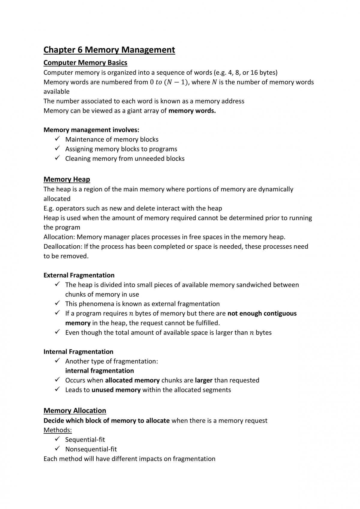 CPT212 Complete Study Notes - Page 27
