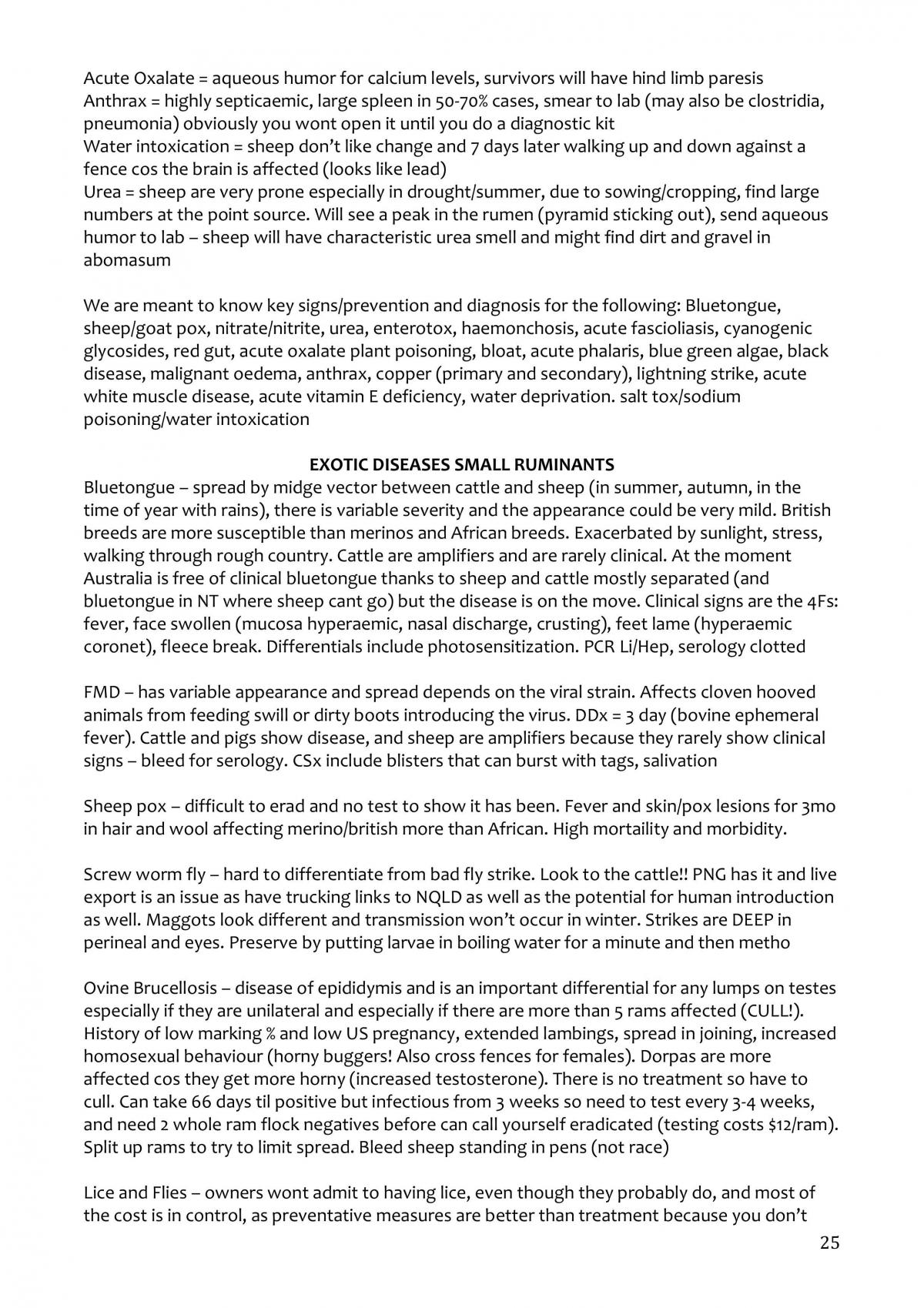  ruminant studies semester 2 - Page 25