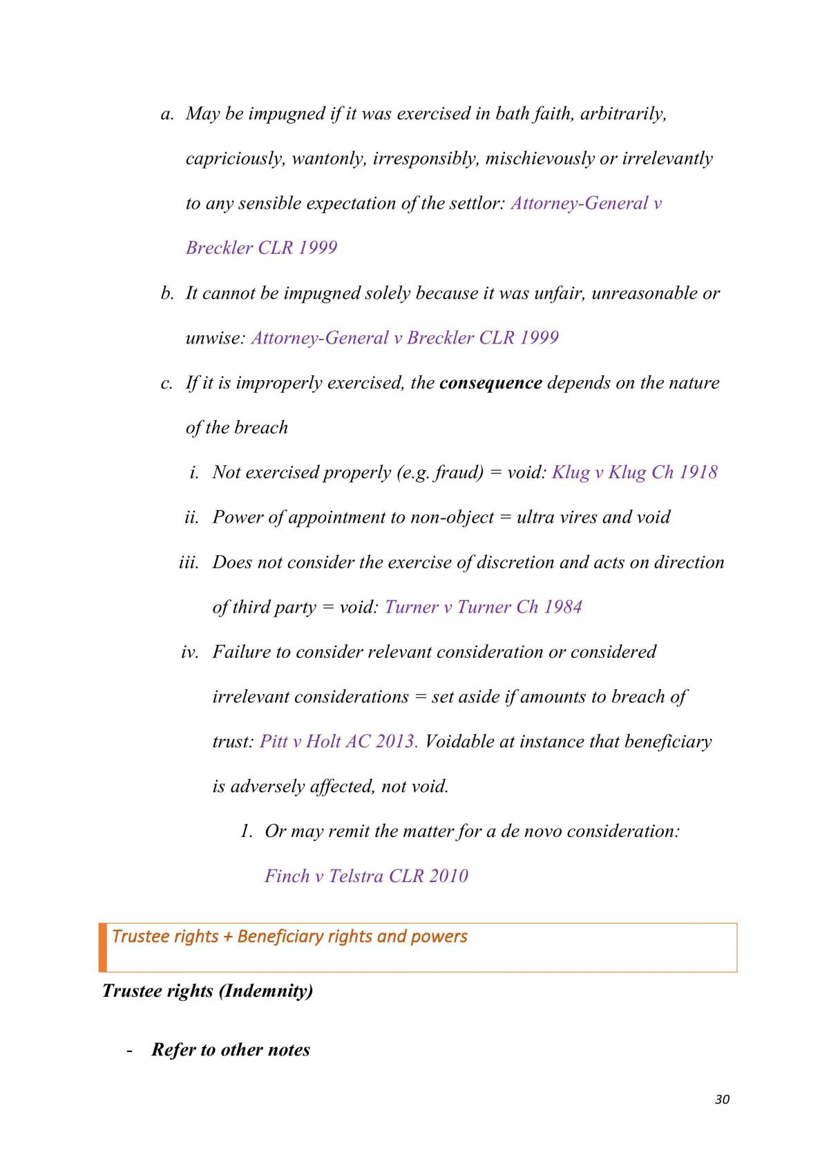 JURD7285 Complete Study Notes for Exam - Page 30