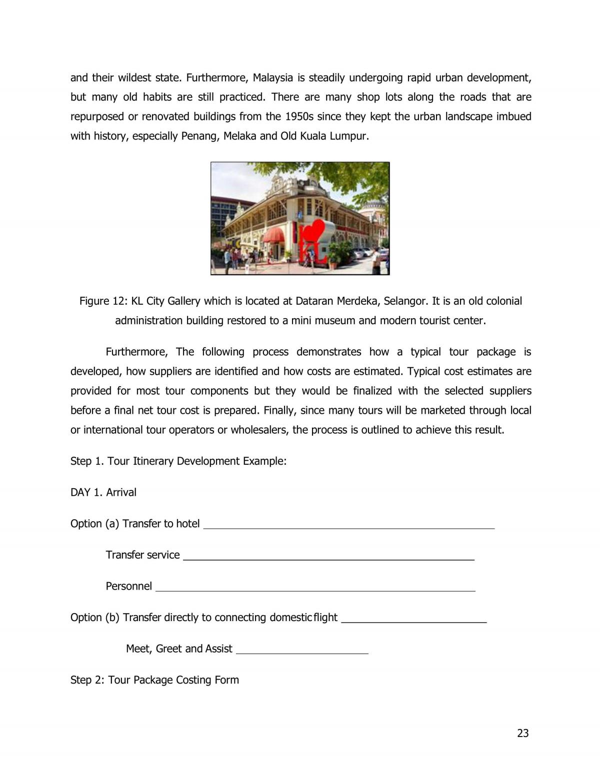 Business Plan Development - Page 23