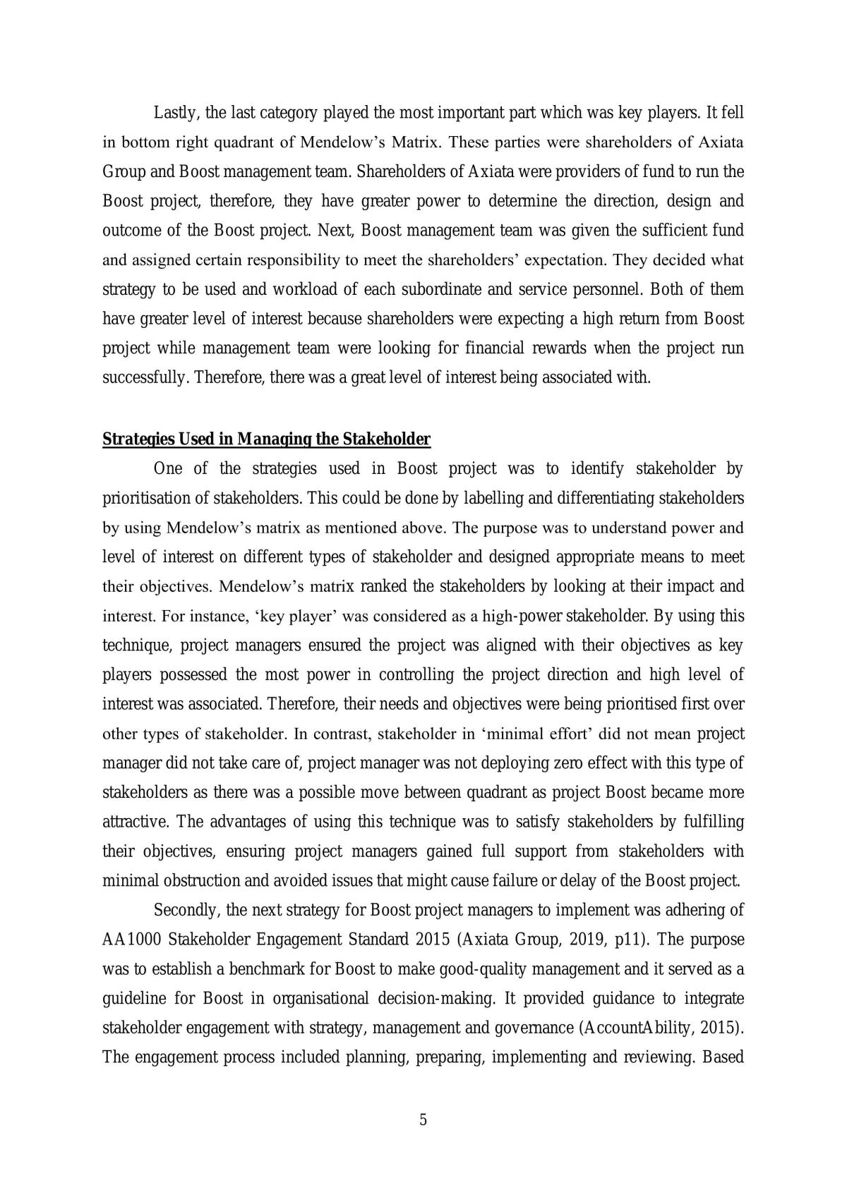 Assessment on Boost E-Wallet Project - Page 0