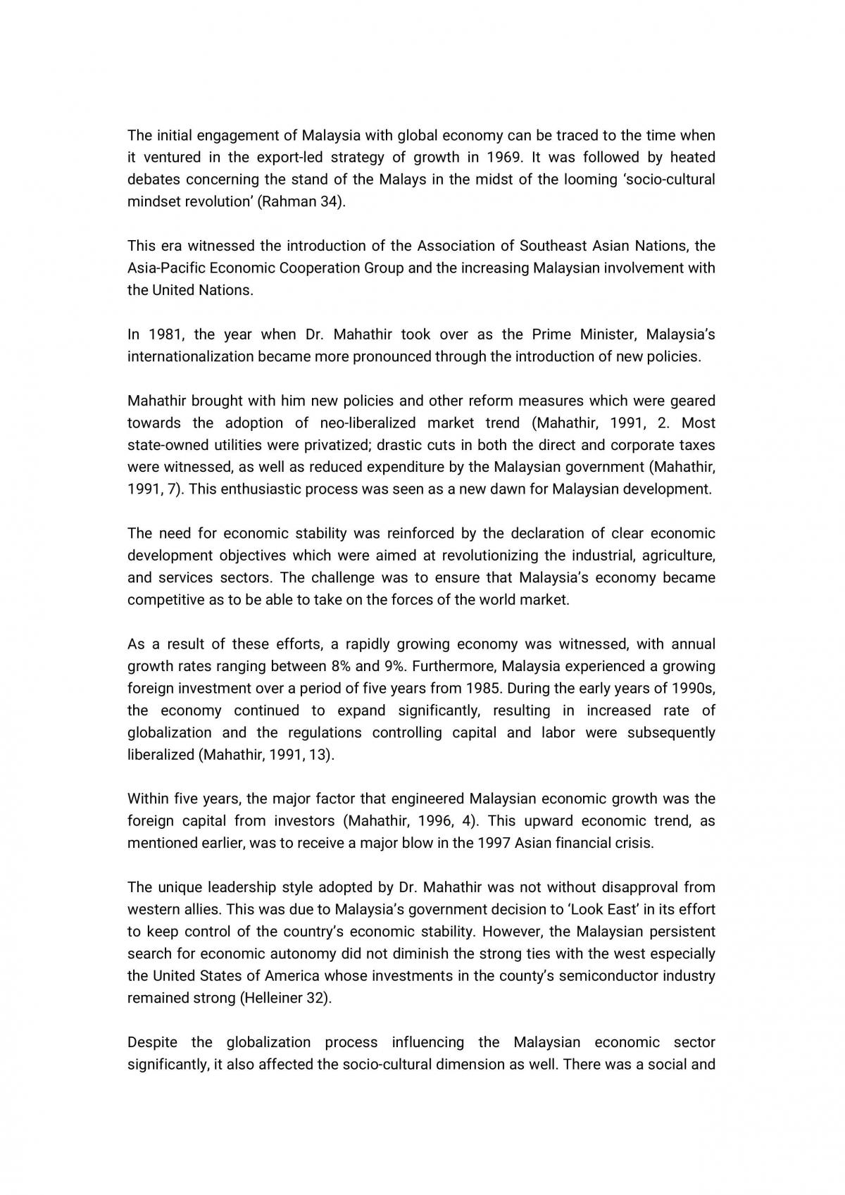 The impact of globalization in Malaysia - Page 5