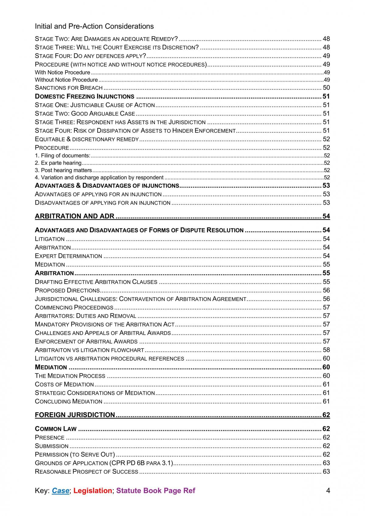 Complete Civil Litigation Exam Notes - Page 5