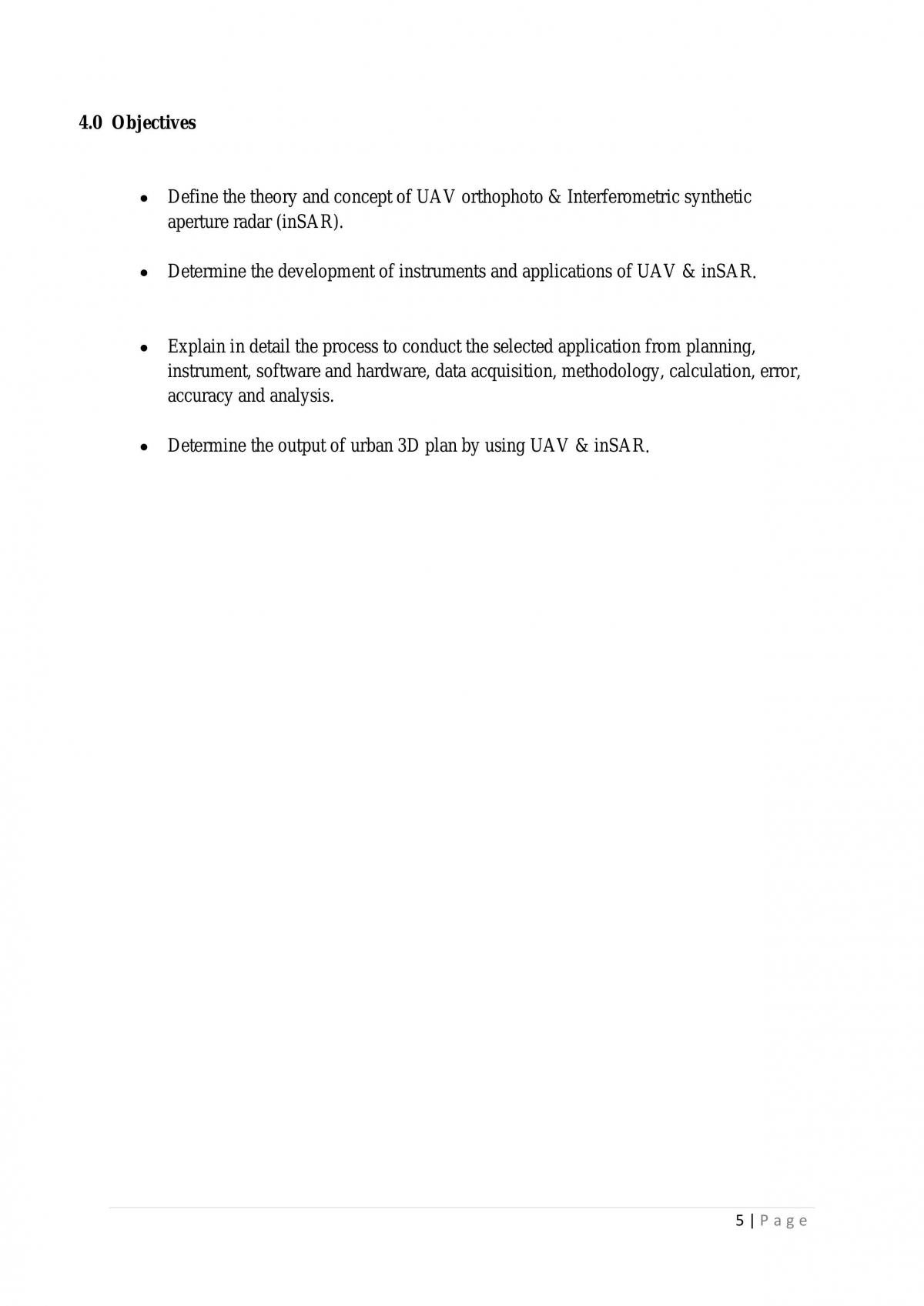 Urban 3D plan using integration of UAV orthophoto and interferometry Synthetic Aperture Radar (SAR) image - Page 6