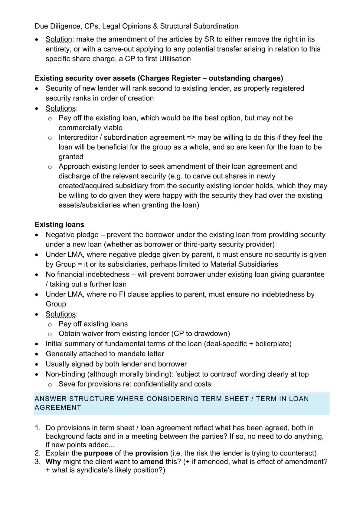 Complete Banking Transactions & Due Diligence Notes - Page 18