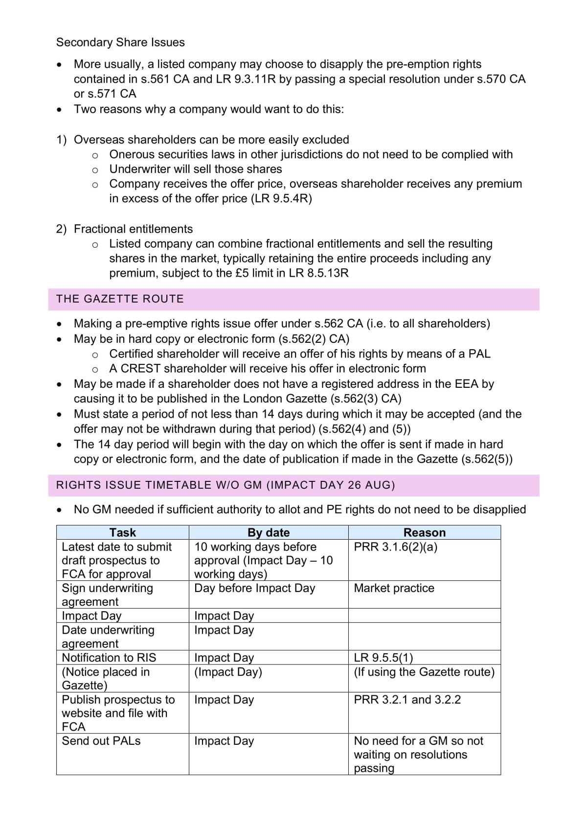 Complete Share Issues Notes - Page 24