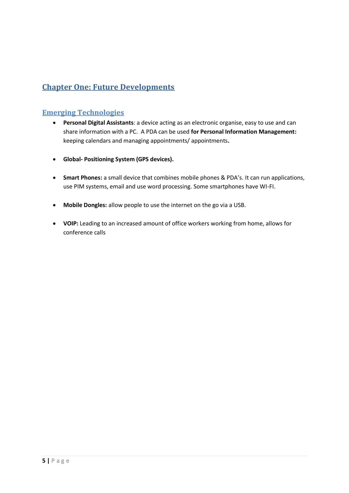 AQA ICT notes  - Page 5