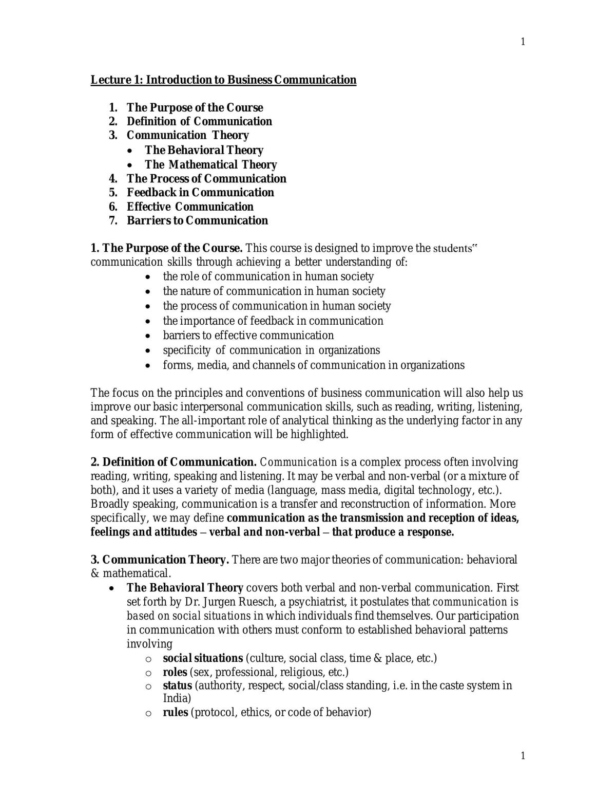 Business Communication Notes - Page 5
