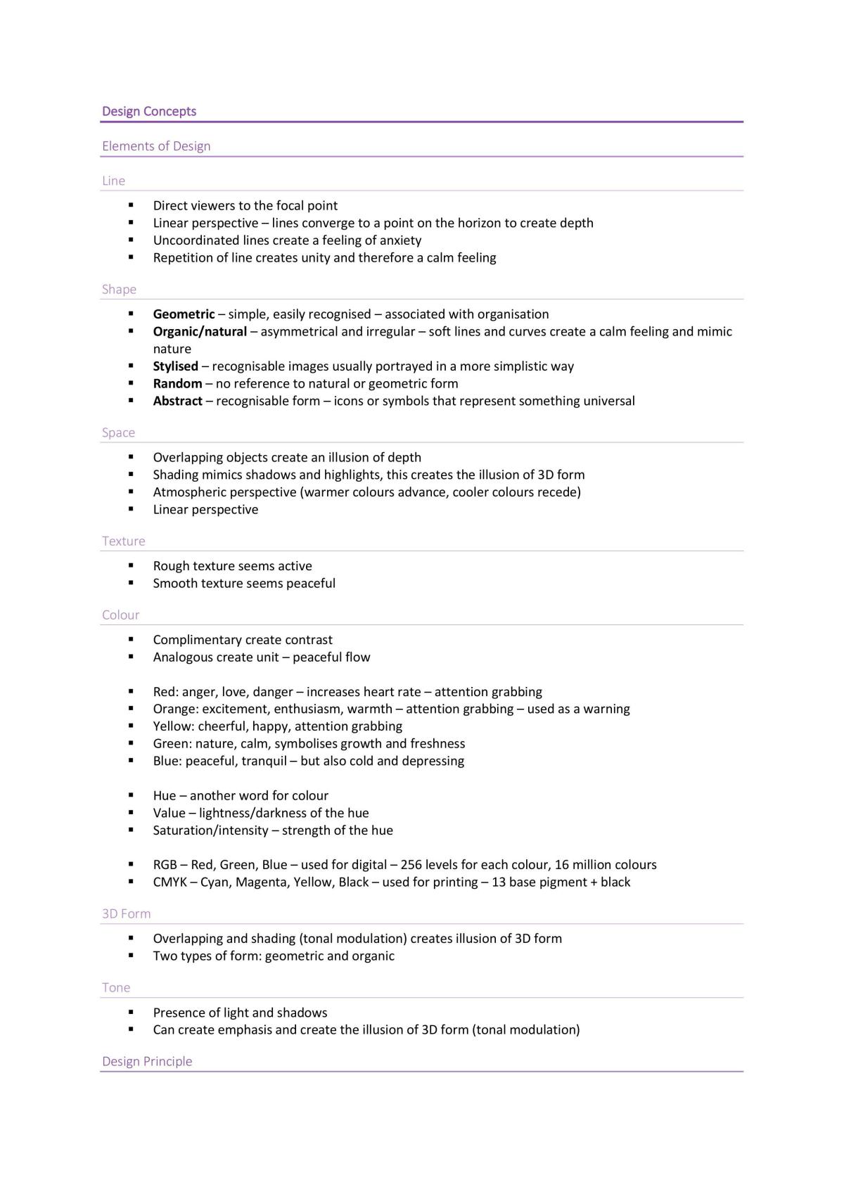 Complete Year 11 Study Notes - Page 5
