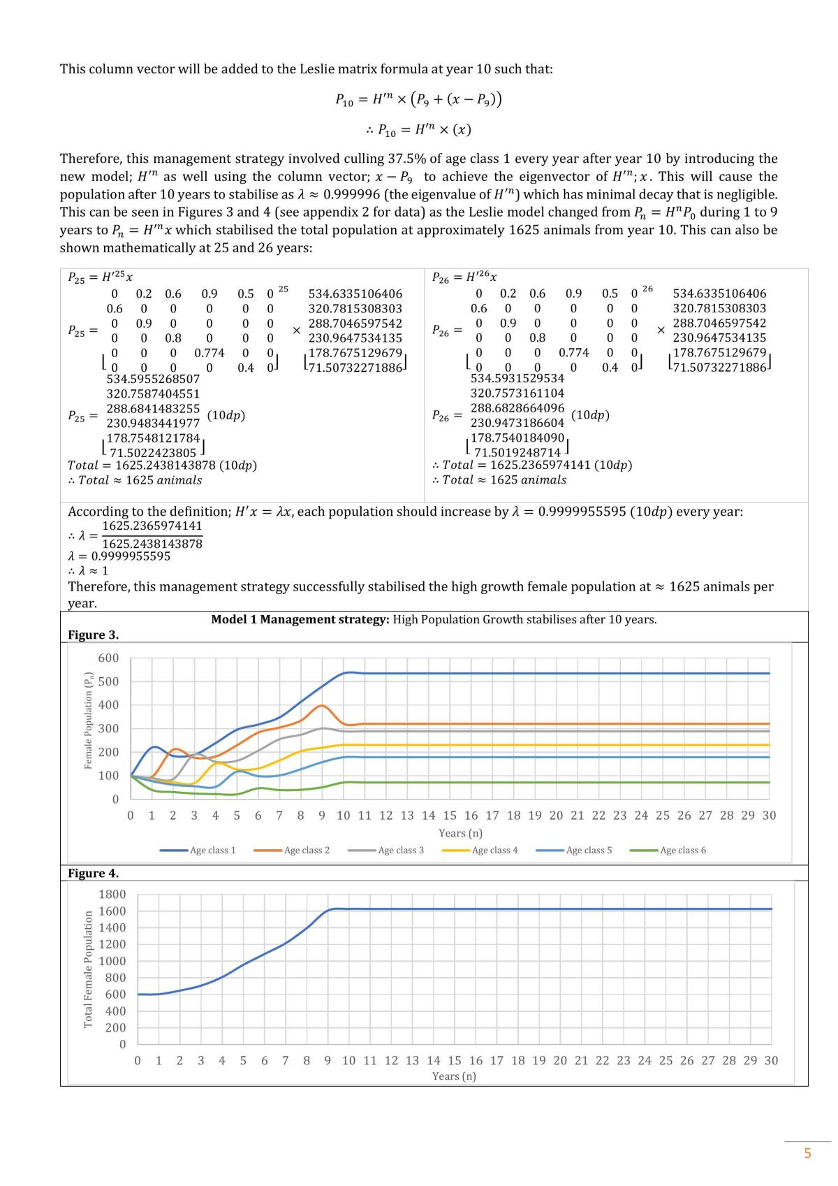 Matrices report - Page 0