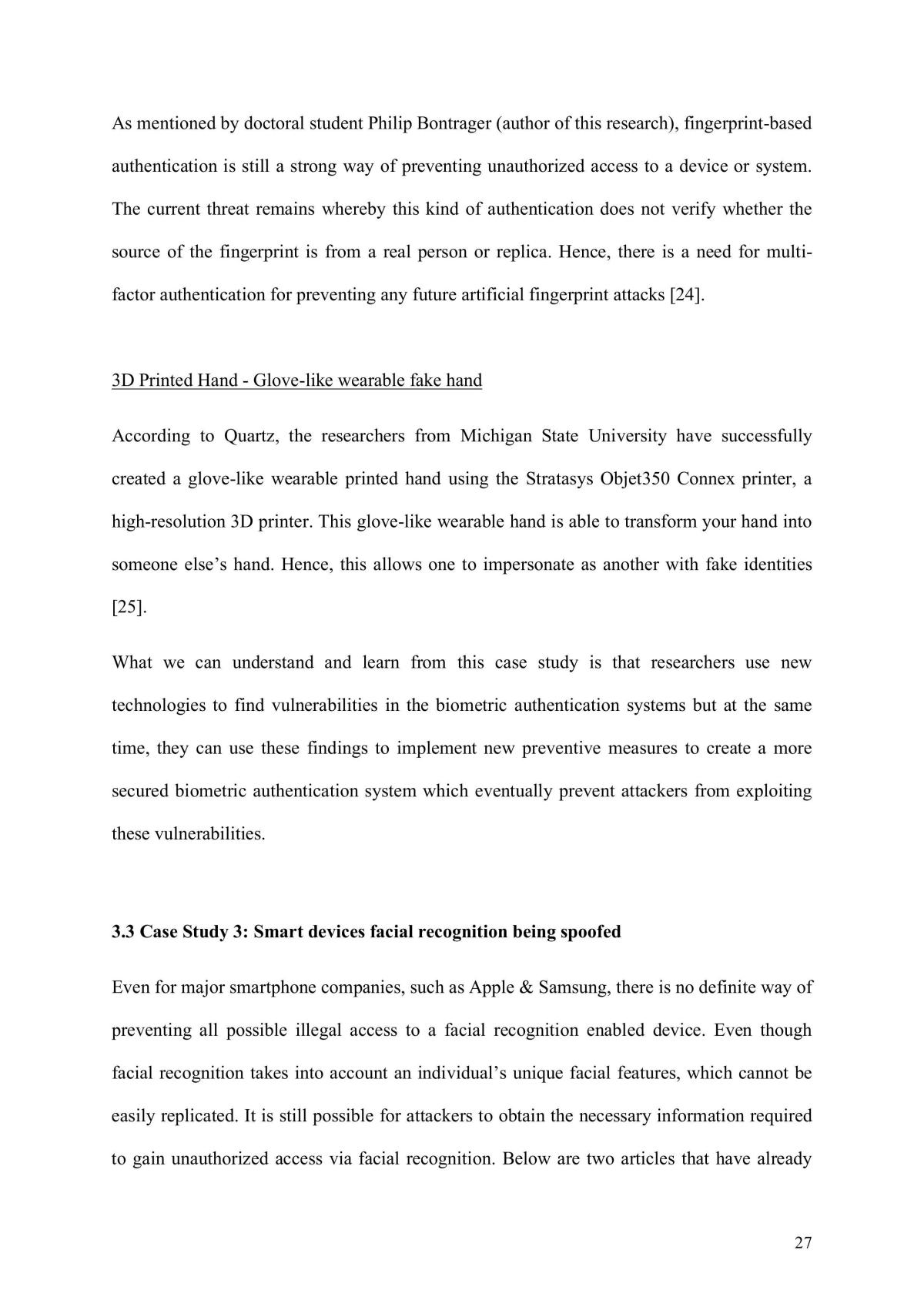 EE8084 - Assignment Report on Biometric Anti-spoofing & Liveness Detection - Page 27