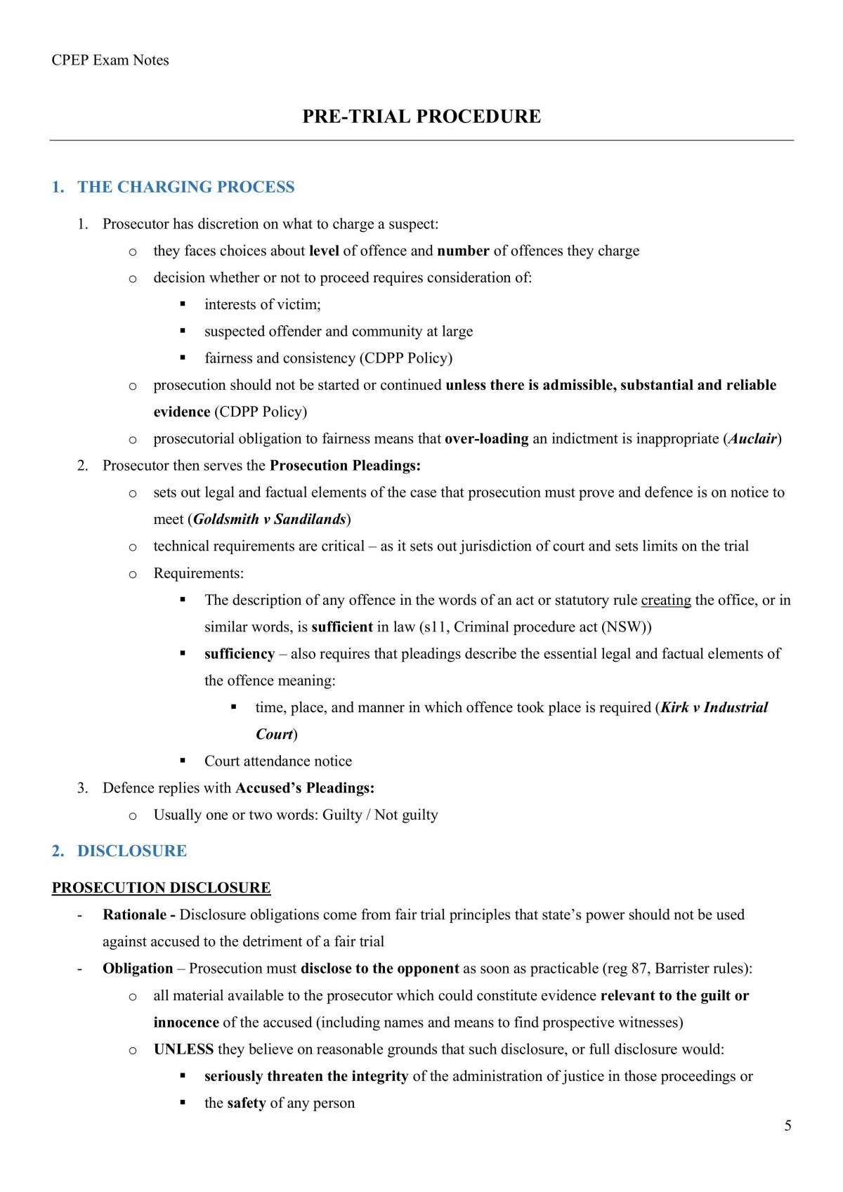 CPEP Exam Notes - Page 5