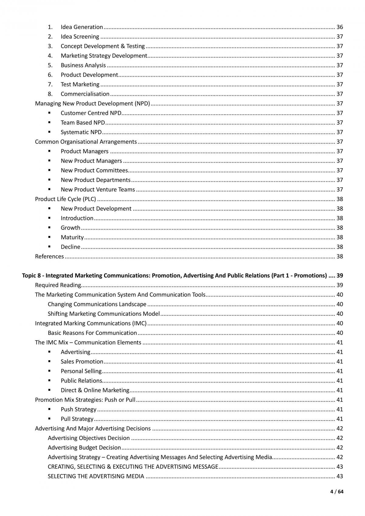 MARK1012 Final Study Notes - Page 5