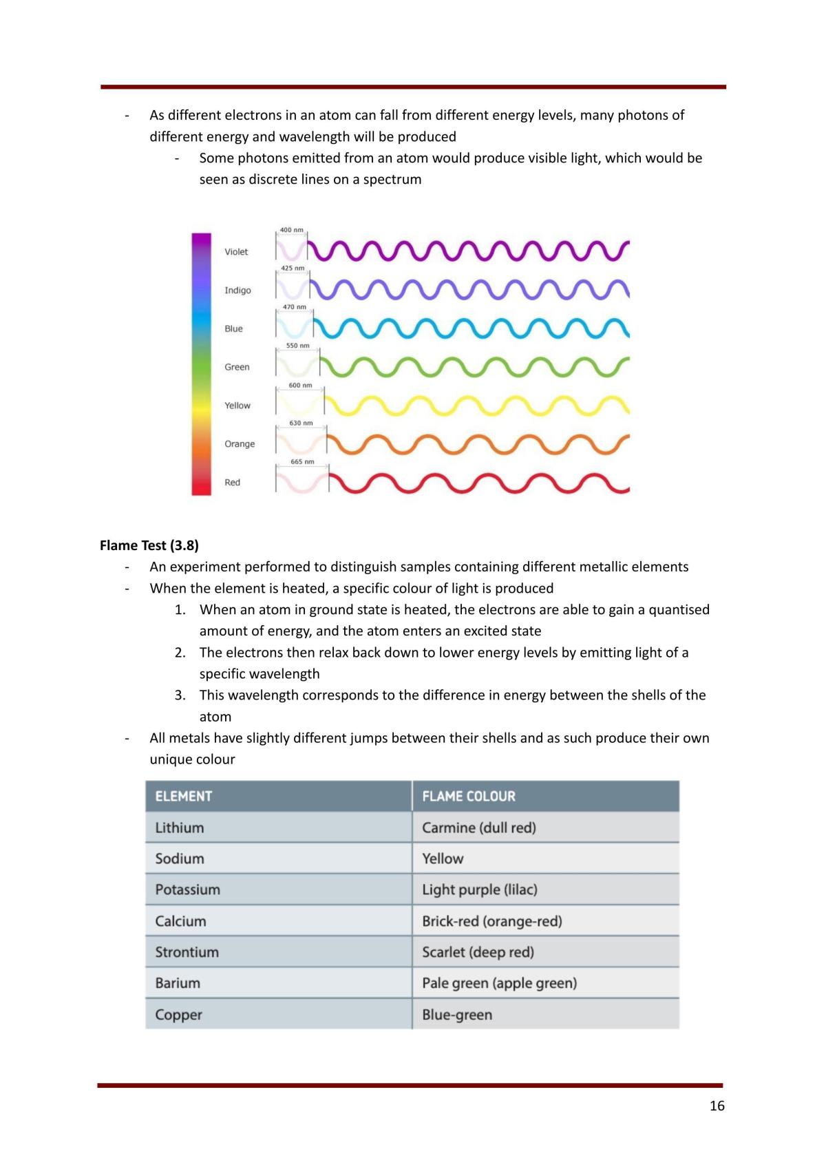 Chemistry Module 1 Notes - Page 16