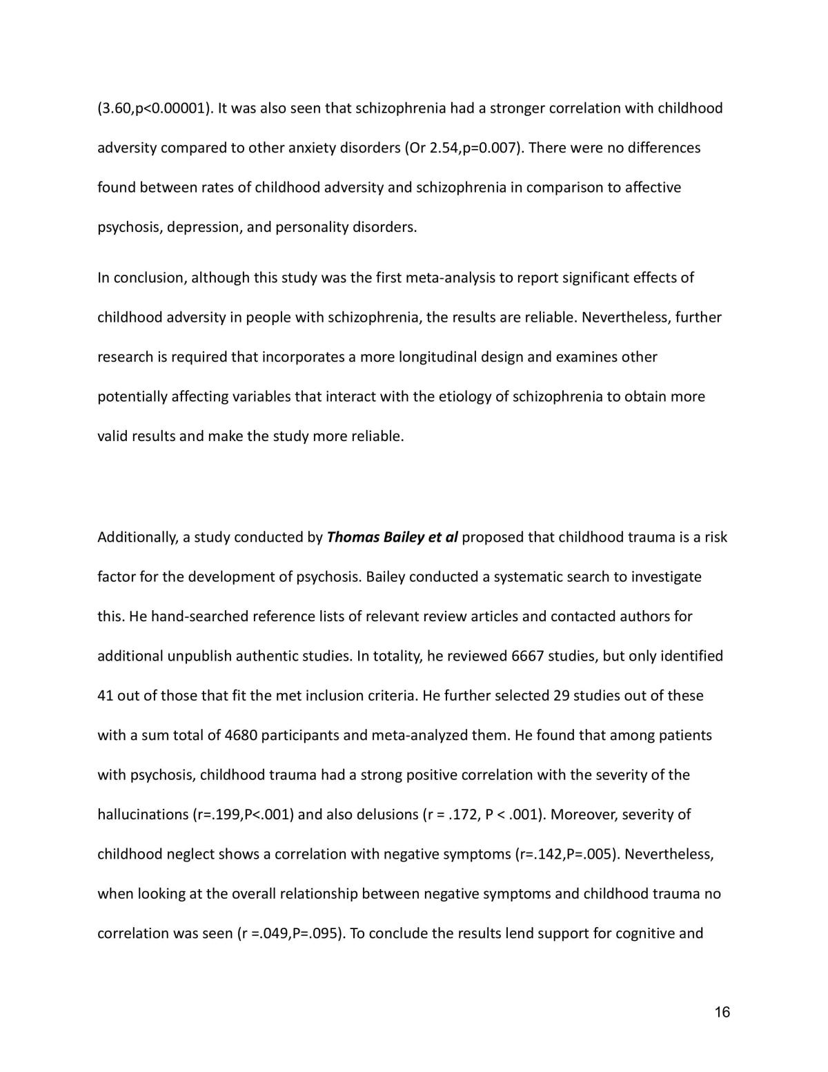 To what extent can schizophrenia be developed through inheritance - Page 16