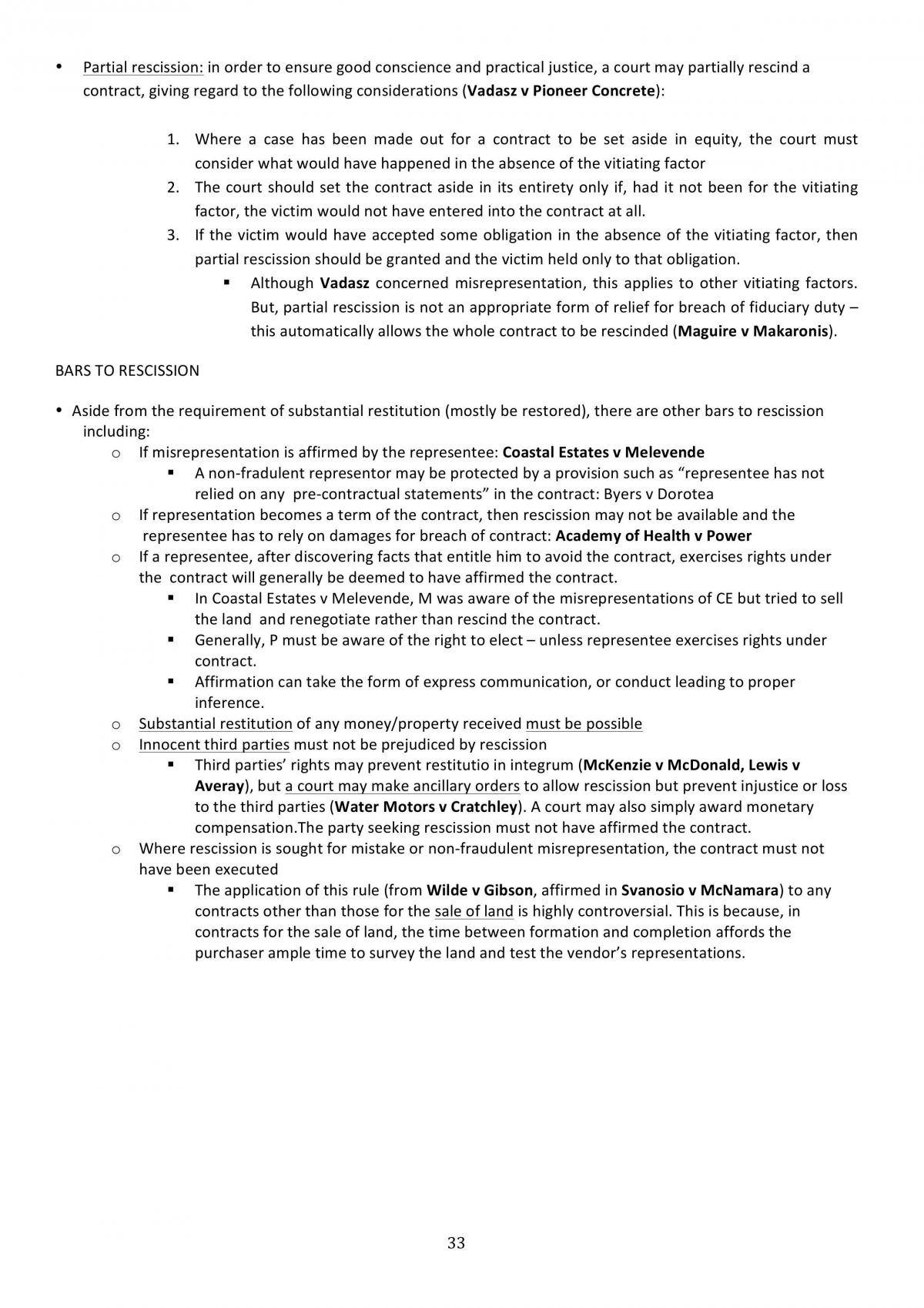 Contracts Notes - Page 33