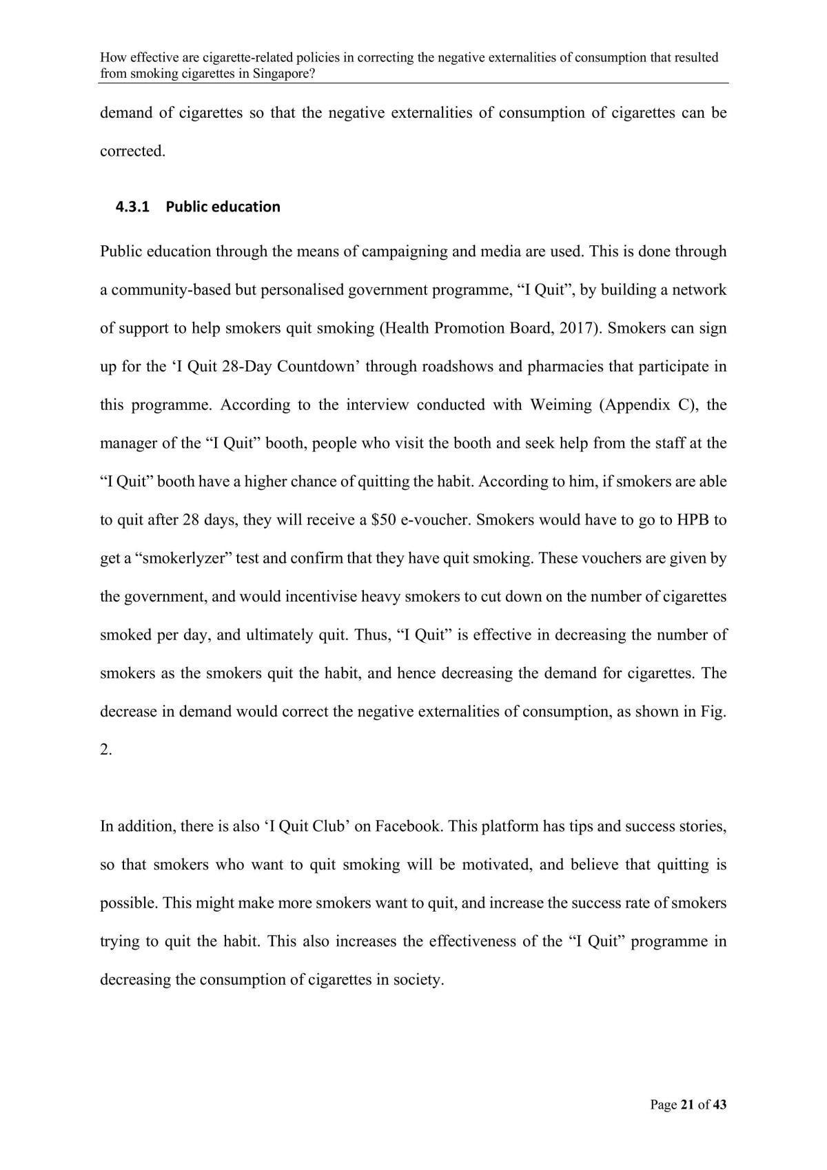 Economics Extended Essay - Page 21