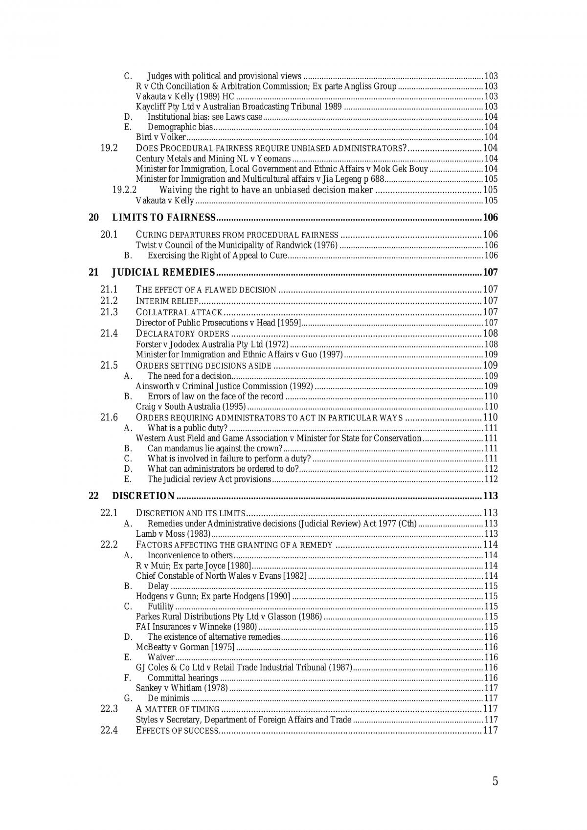 Administrative Law - Page 5