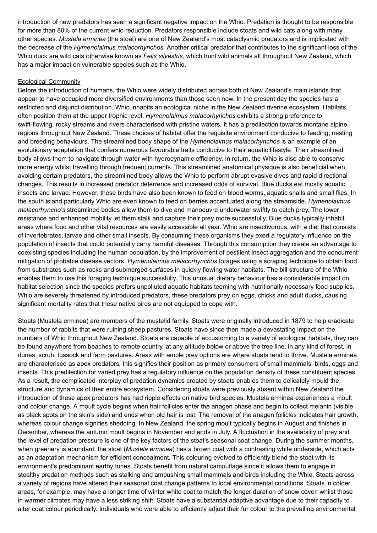 Where Have all the whio gone  - Page 5
