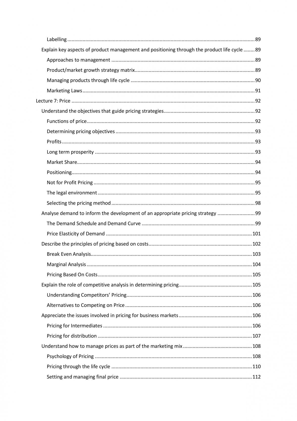 Marketing Foundation Notes - Page 5