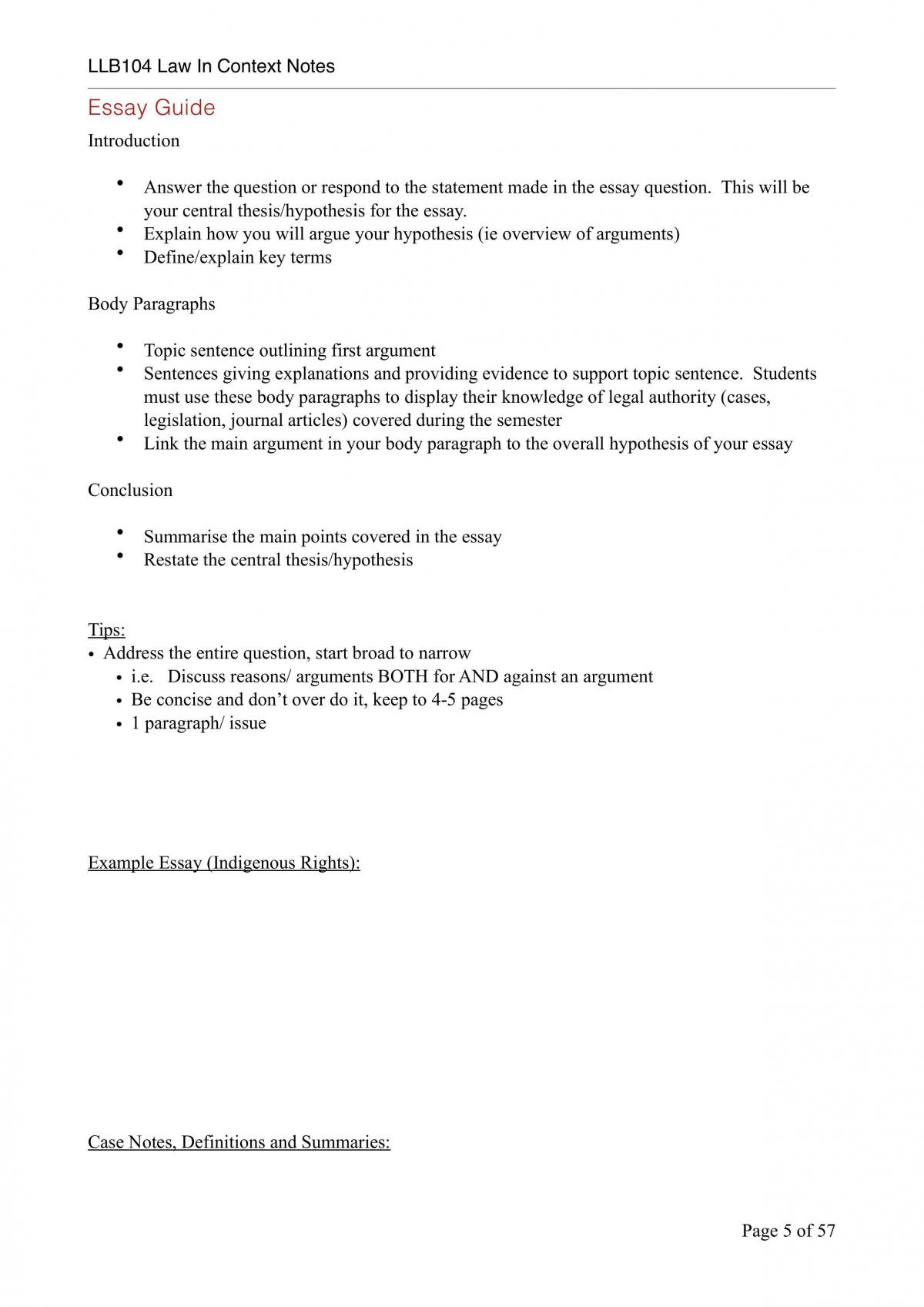 LLB104 Notes - Page 5