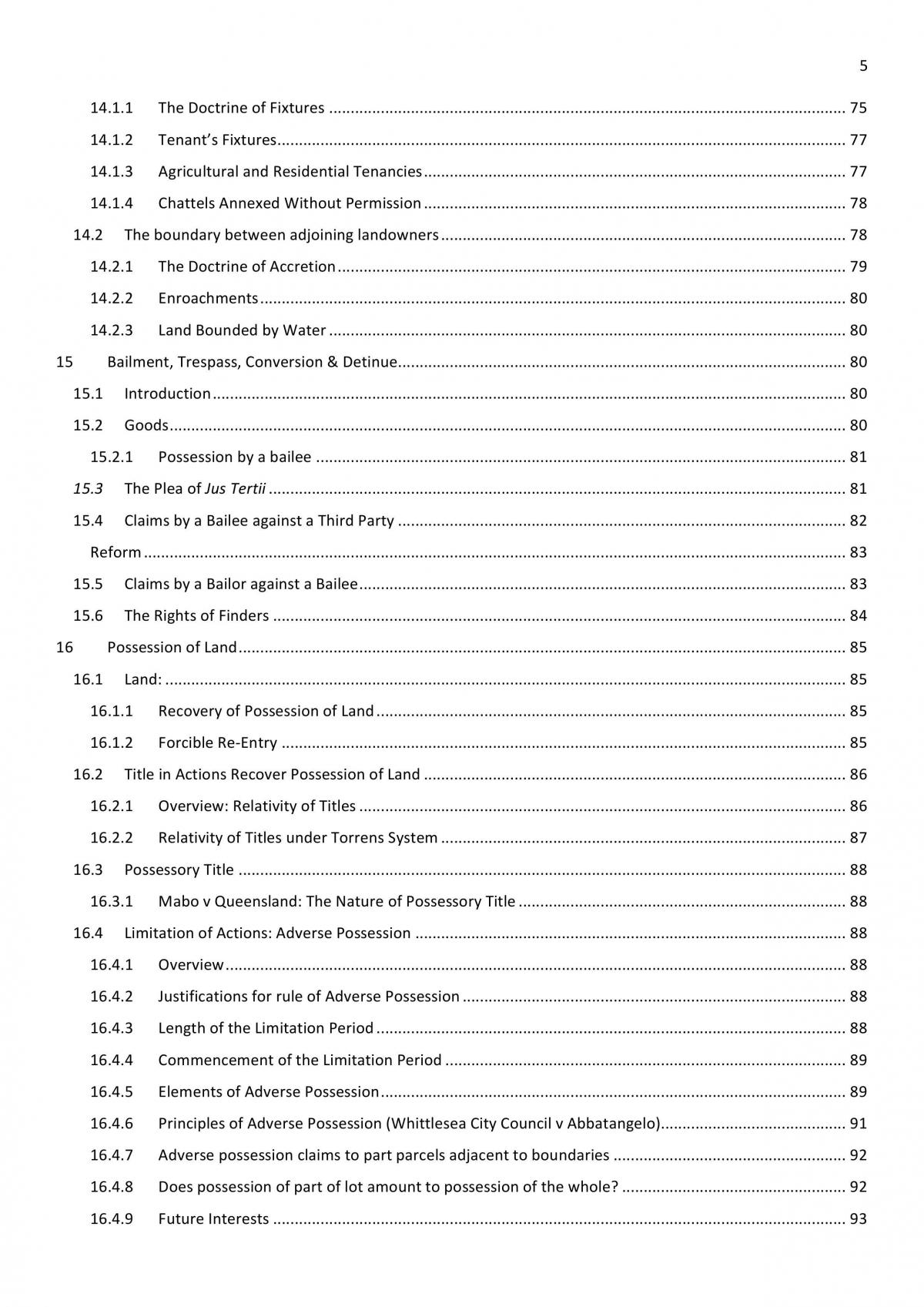 Comprehensive Private Law Notes (To Class 17) - Page 5