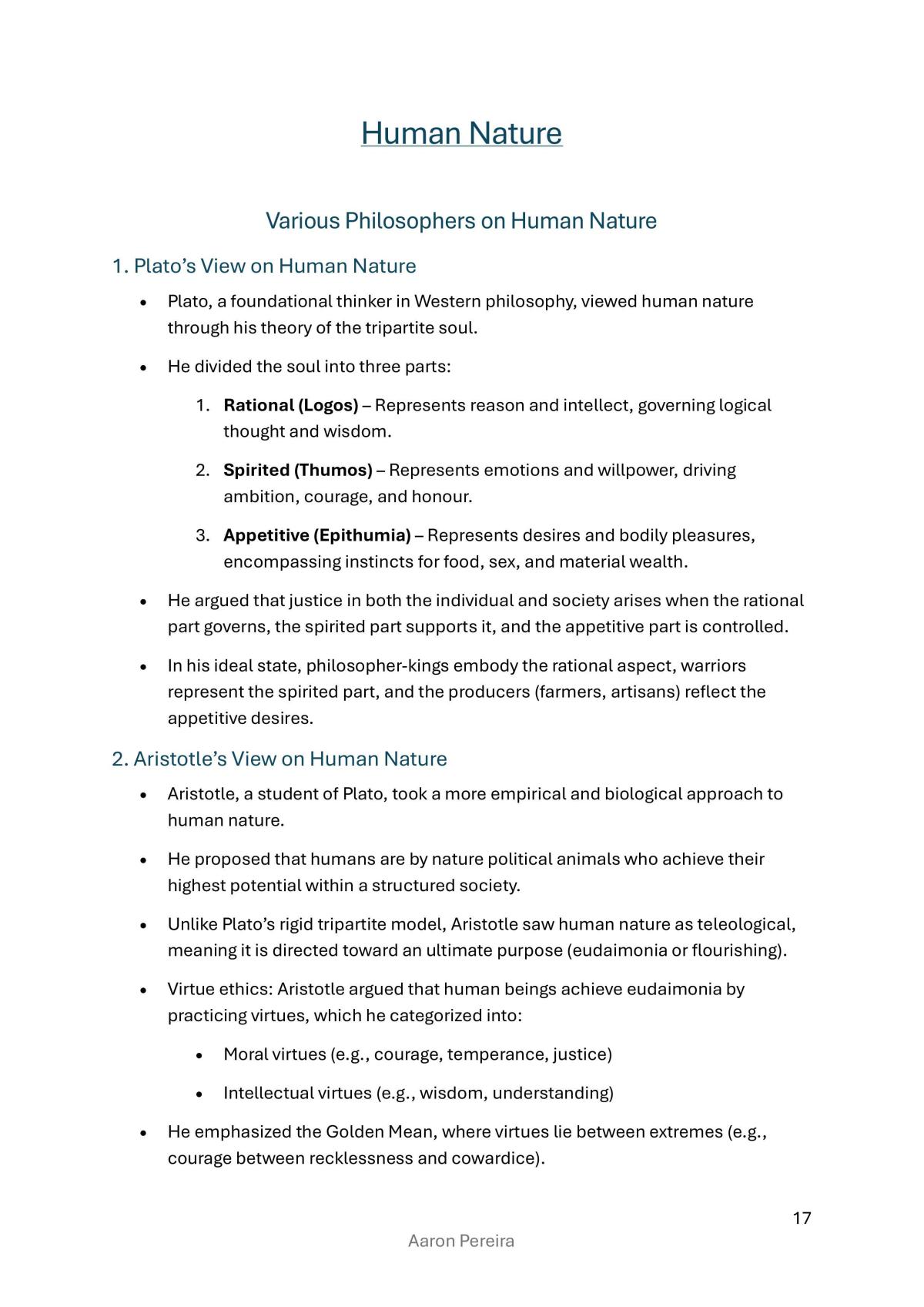 Philosophy and Ethics Unit 1 - Page 17