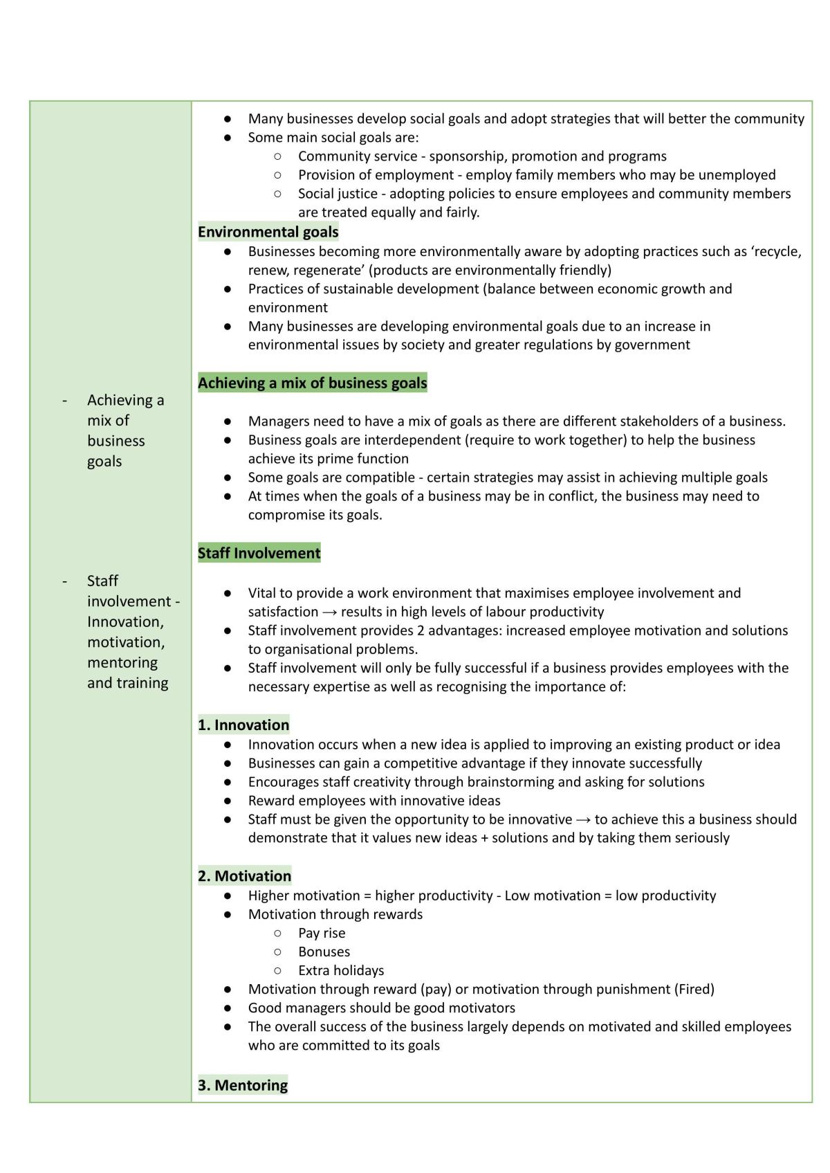 Business study notes - Page 30