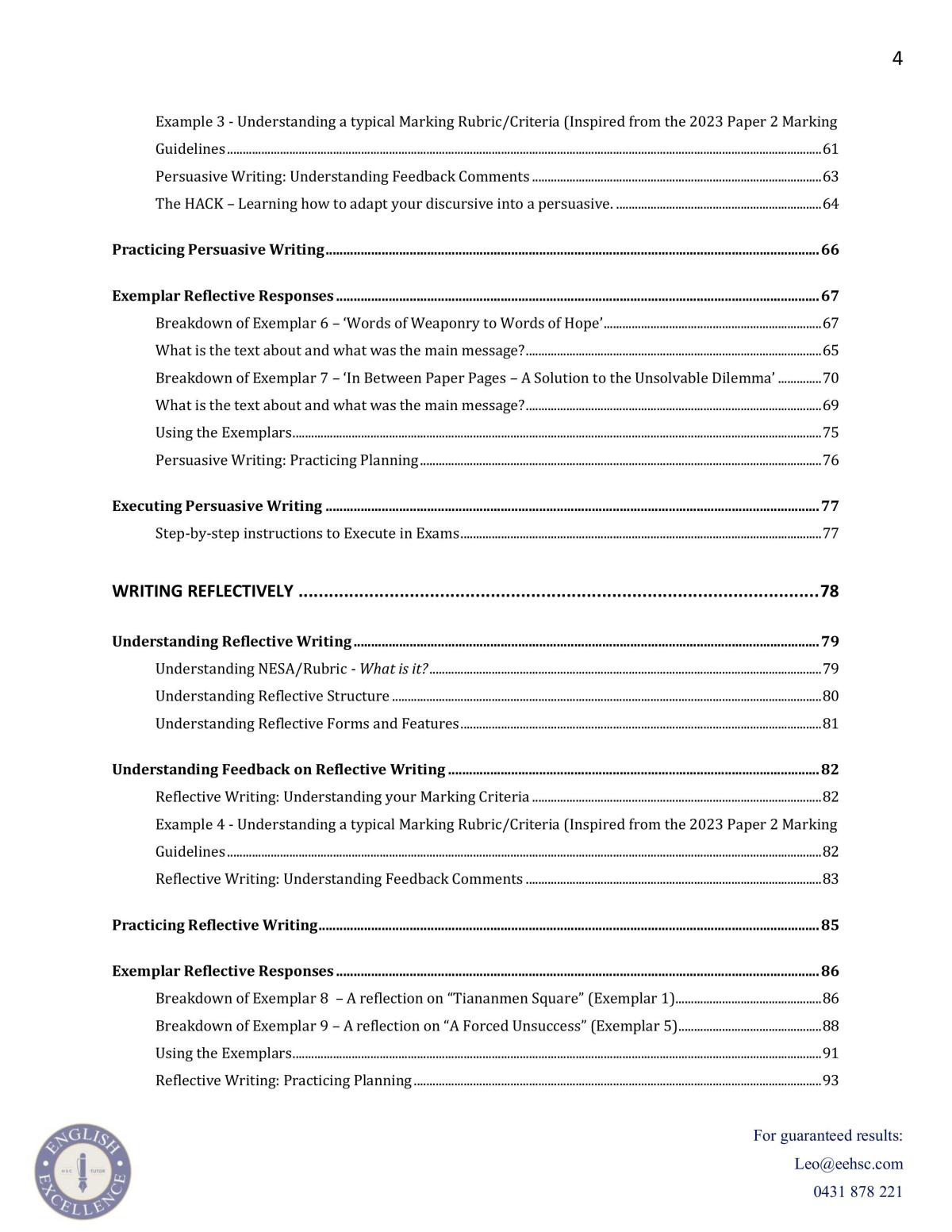 Guide to Craft of Writing - Page 5