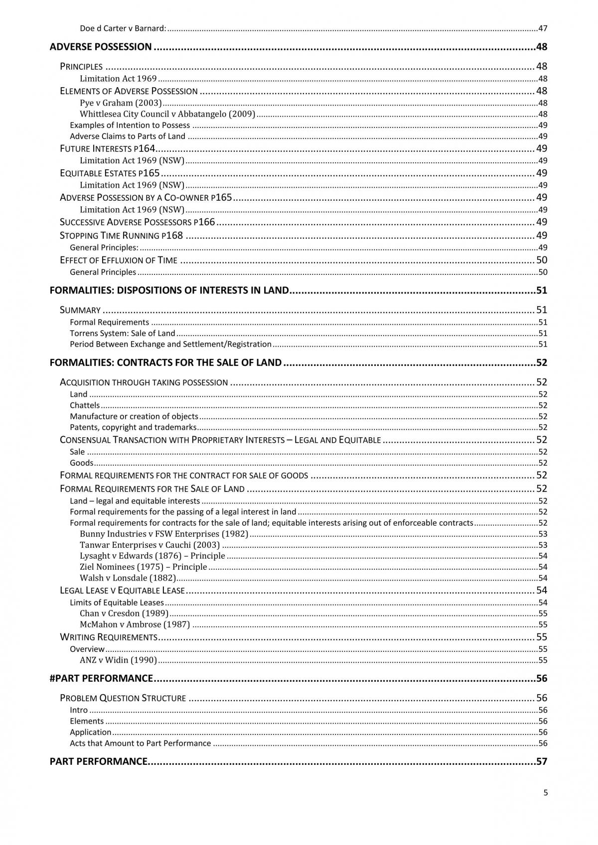 Notes Principles of Private Law - Page 5