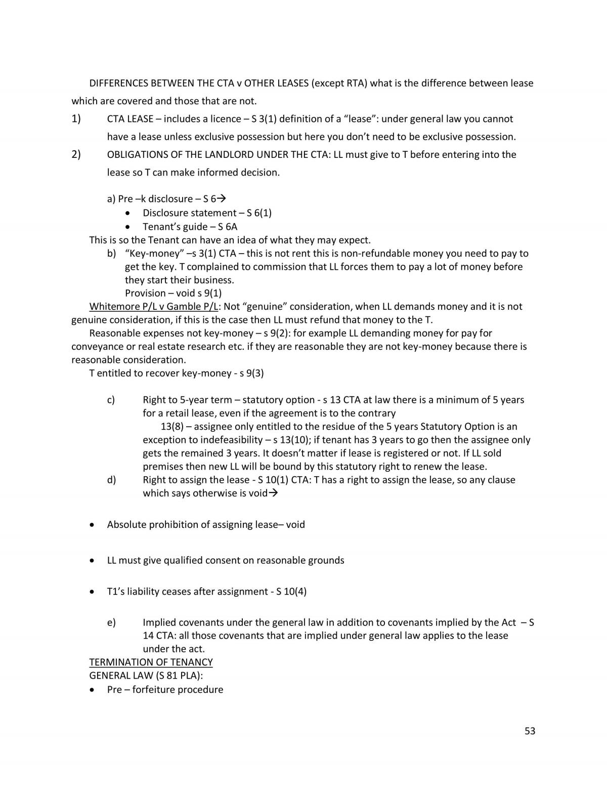 Property Exam Notes - Page 53