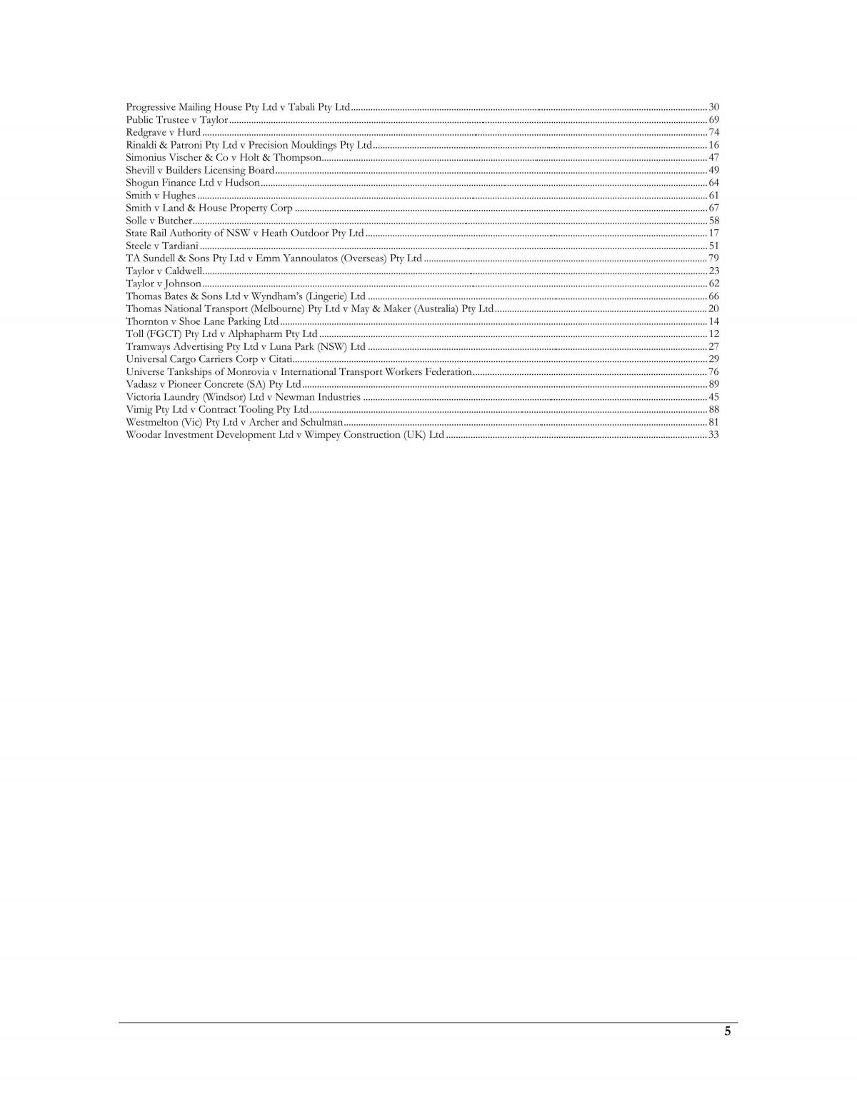 CONTRACT CASE SUMMARY NOTE - Page 5