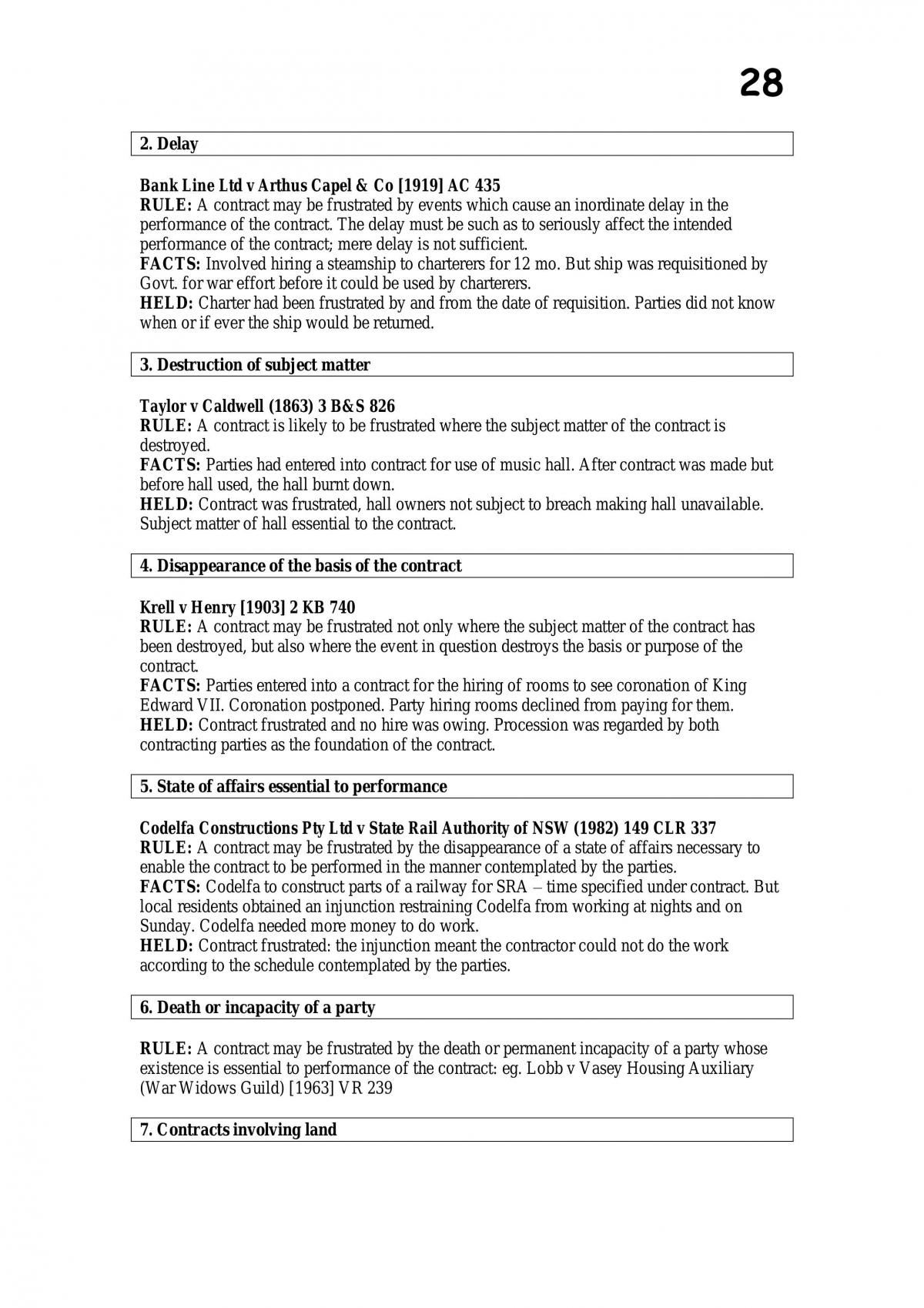 contracts 2 law study notes - Page 28