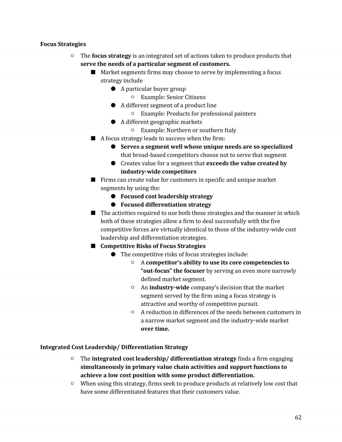AB3601 Strategic Management Notes - Page 62
